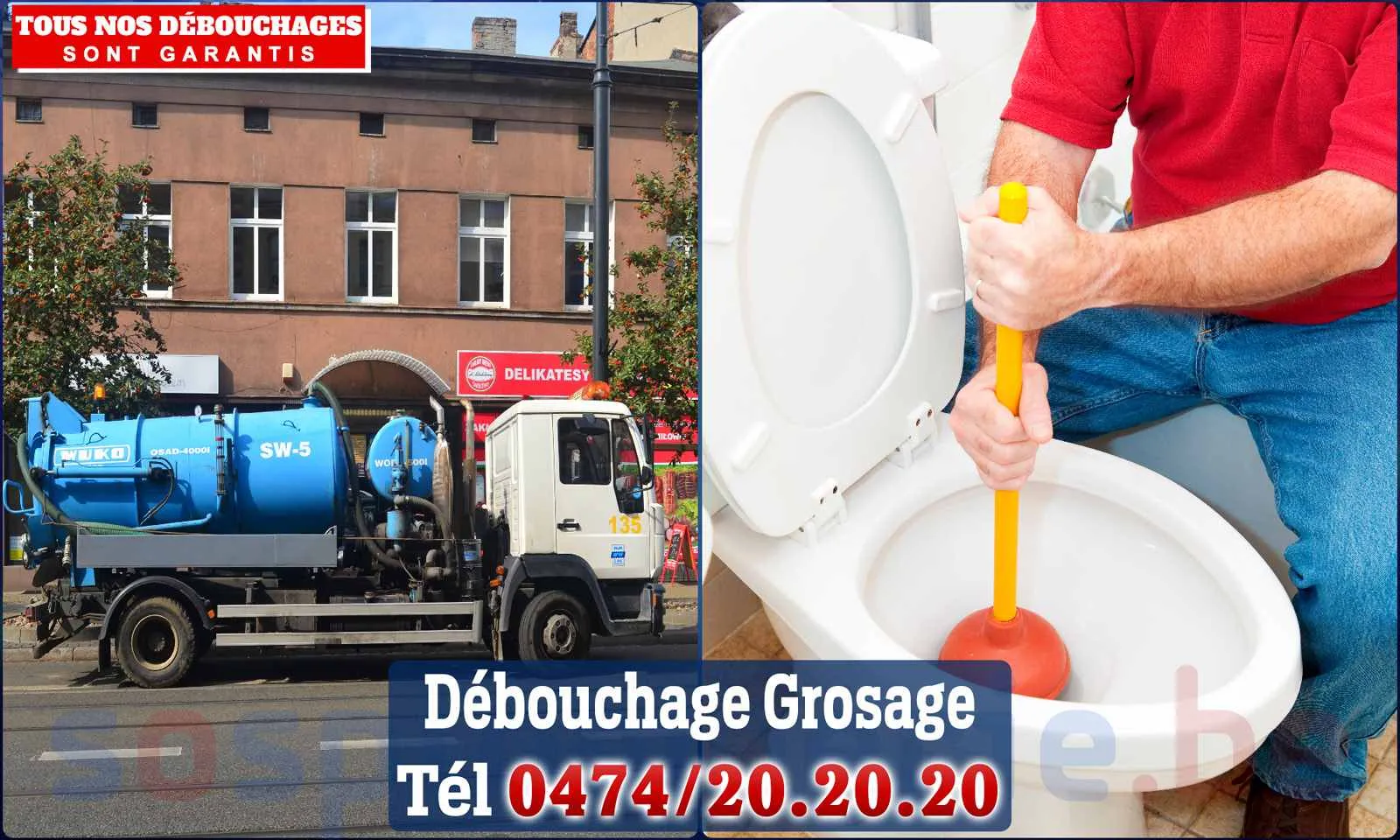 SOS Plomberie - Débouchage de canalisations {locationData.sectionName} en urgence