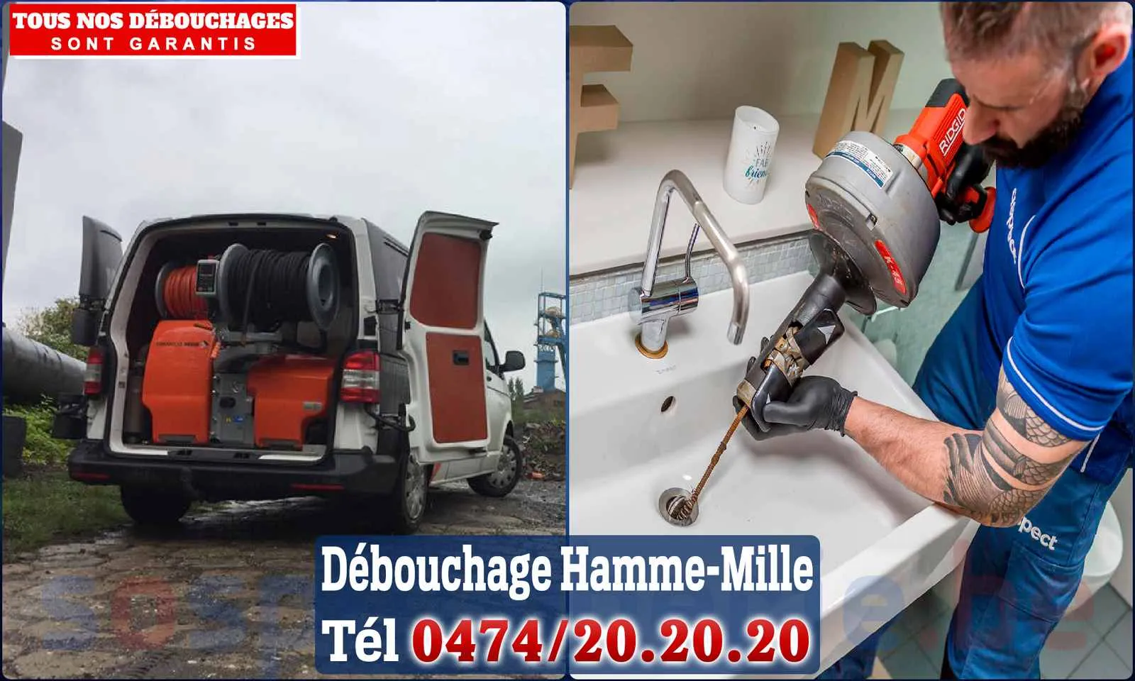 SOS Plomberie - Débouchage de canalisations {locationData.sectionName} en urgence