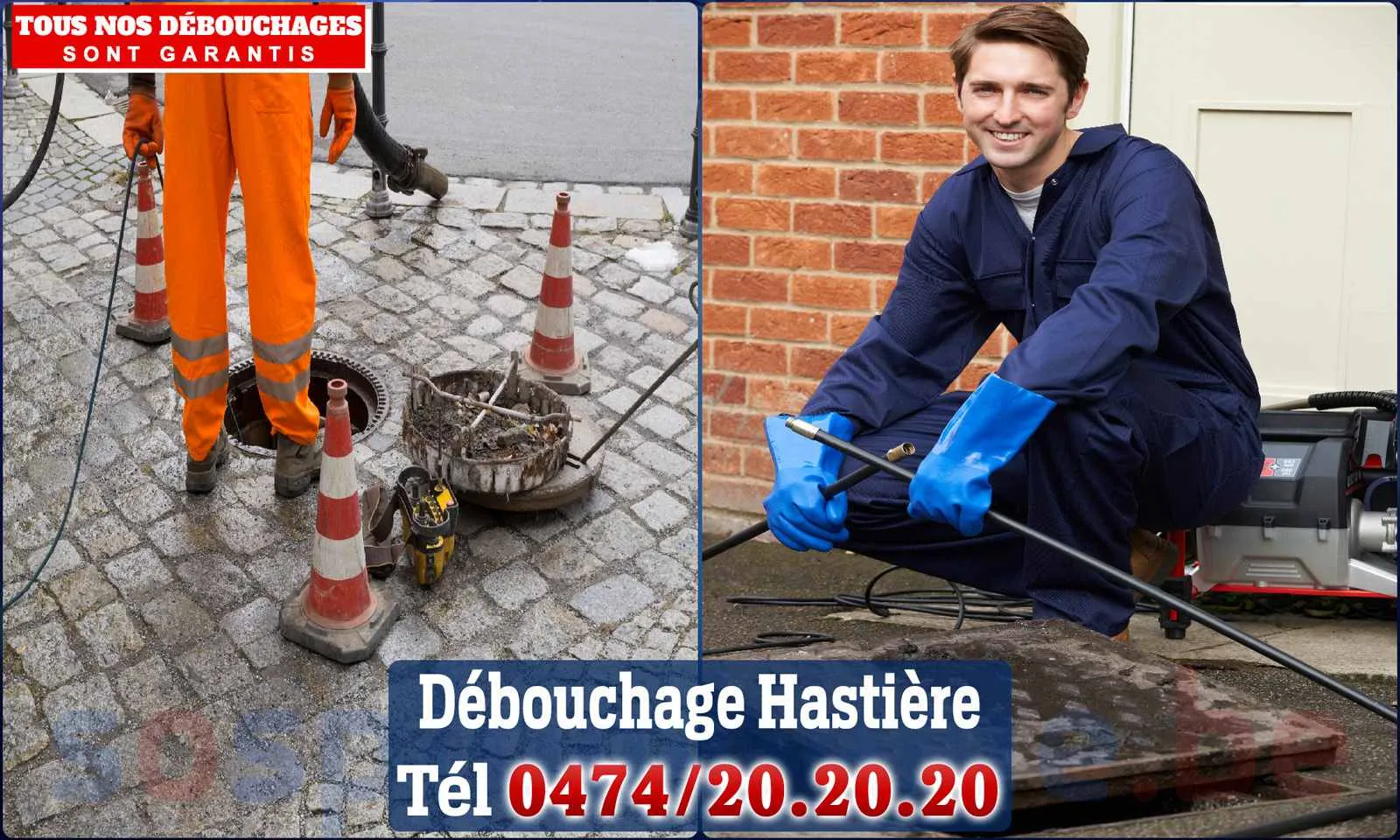 Débouchage canalisation Hastière - SOS Plomberie