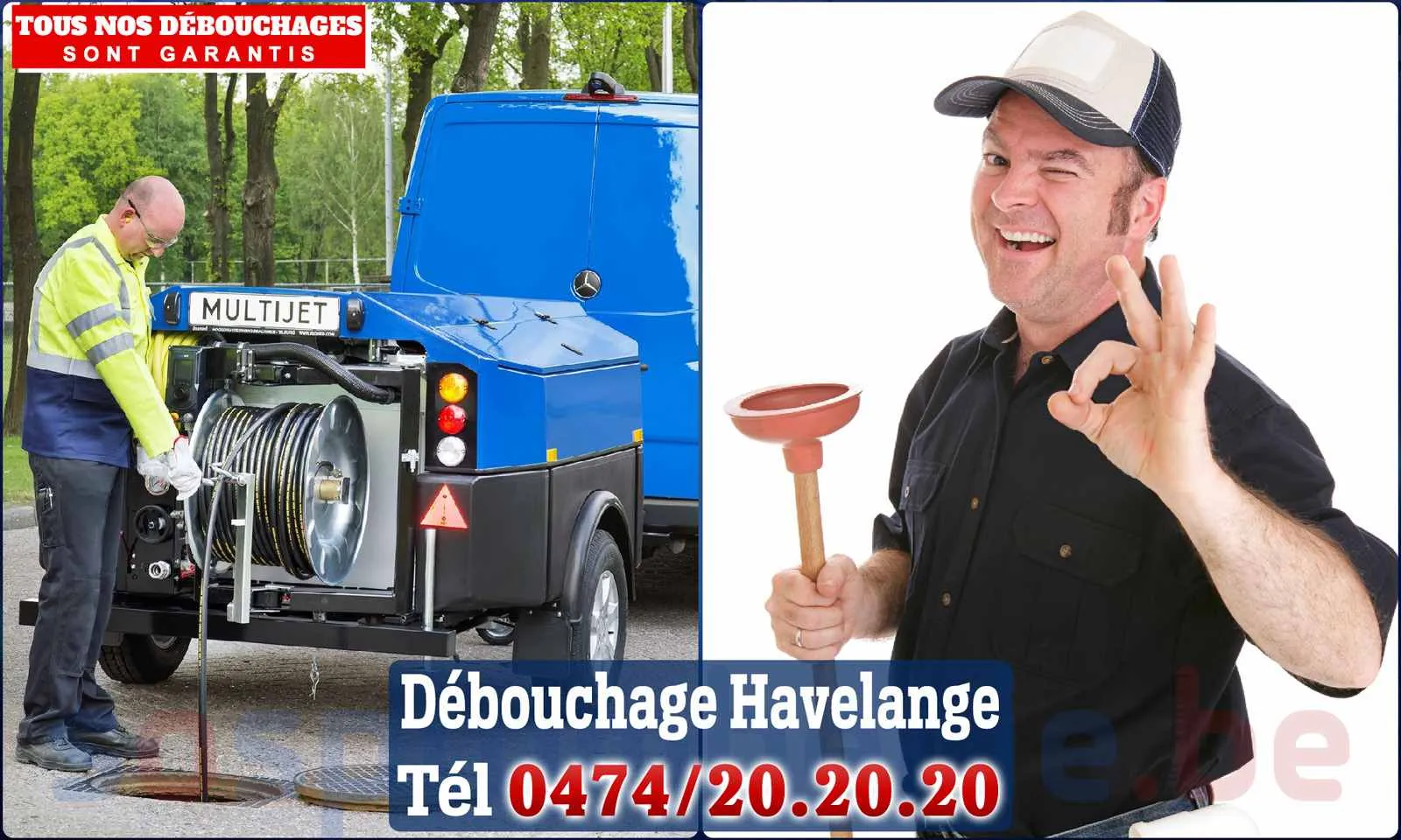 Débouchage canalisation Havelange - SOS Plomberie