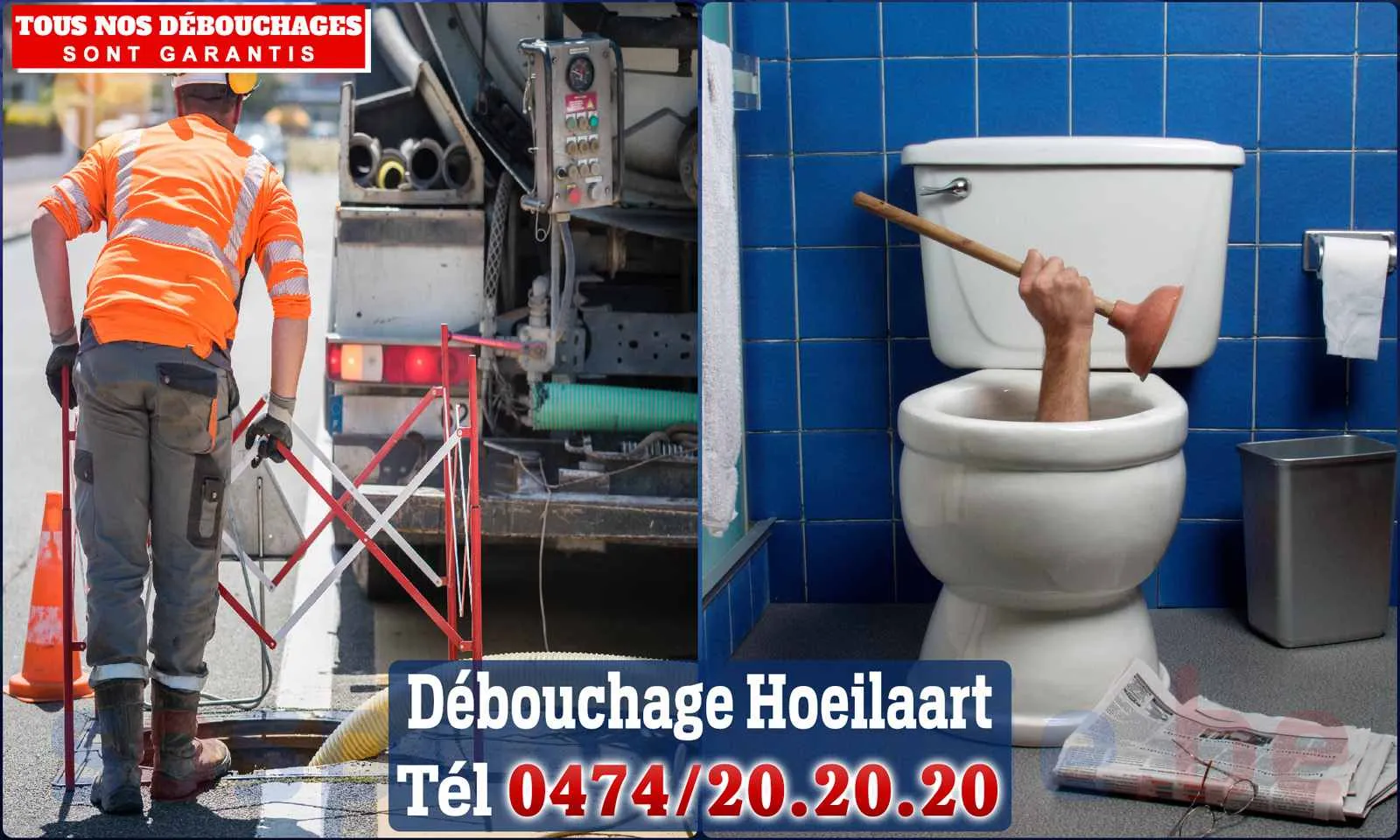 Débouchage canalisation Hoeilaart - SOS Plomberie