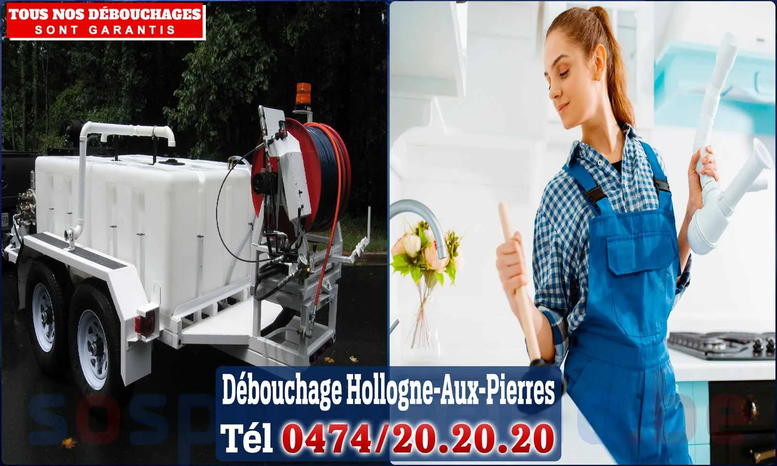 SOS Plomberie - Débouchage de canalisations {locationData.sectionName} en urgence