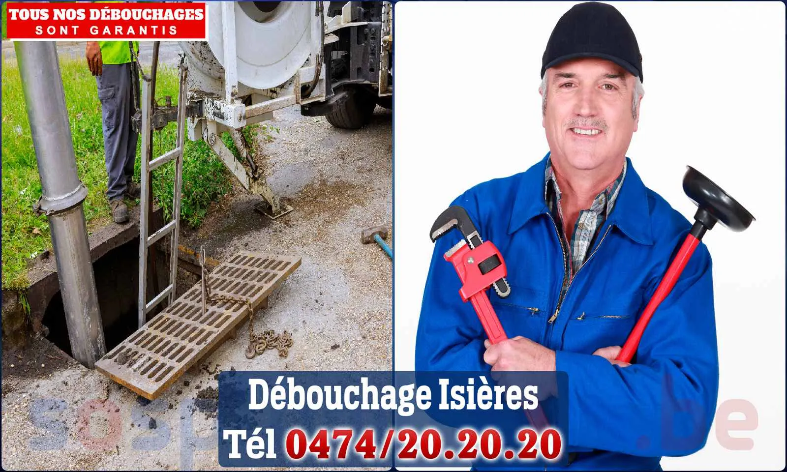 SOS Plomberie - Débouchage de canalisations {locationData.sectionName} en urgence