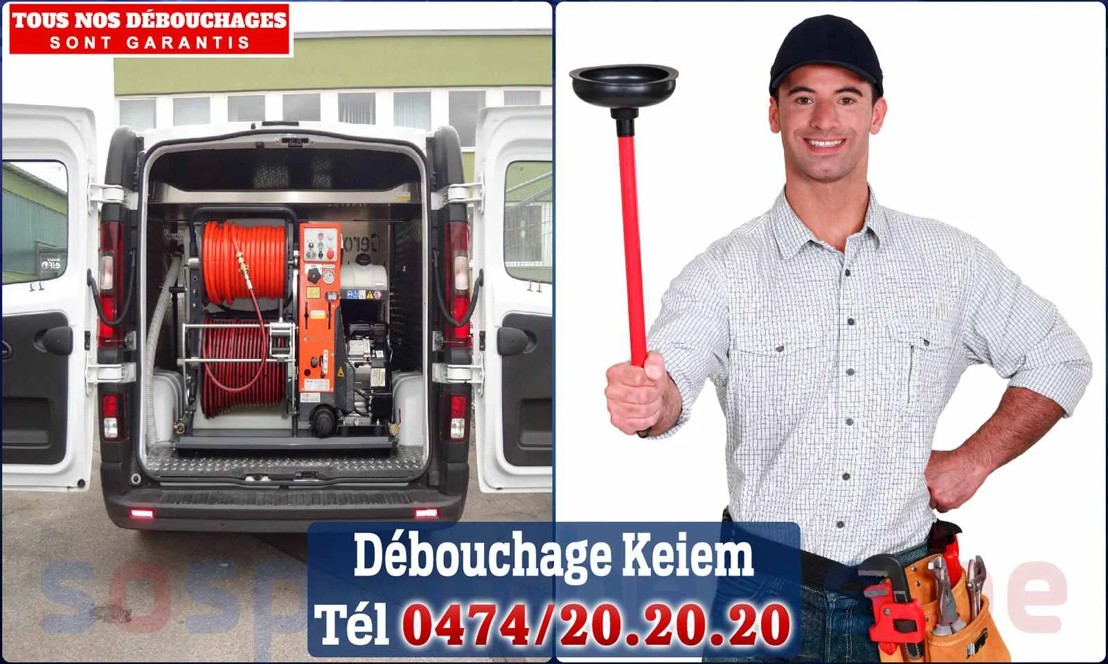 SOS Plomberie - Débouchage de canalisations {locationData.sectionName} en urgence