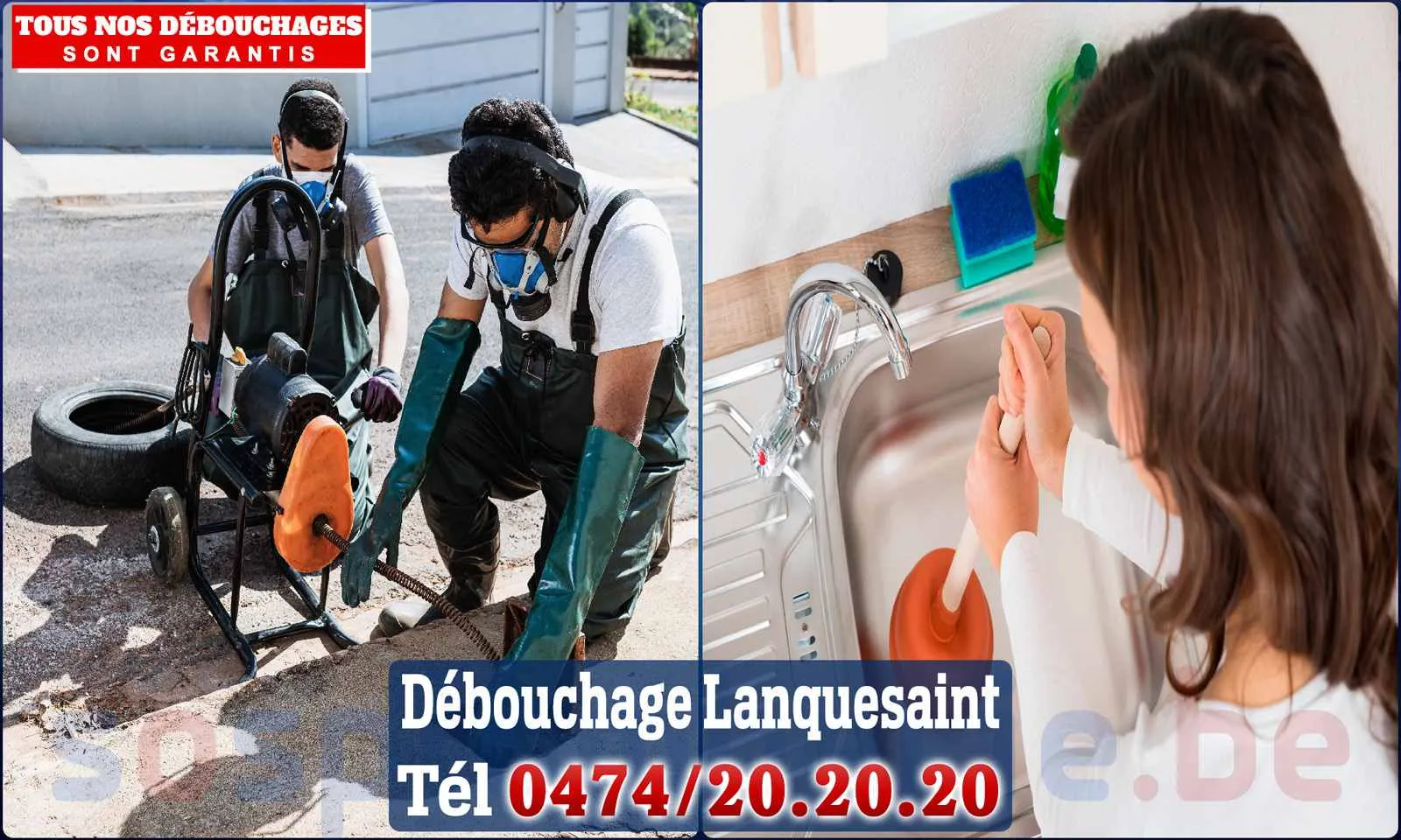 SOS Plomberie - Débouchage de canalisations {locationData.sectionName} en urgence