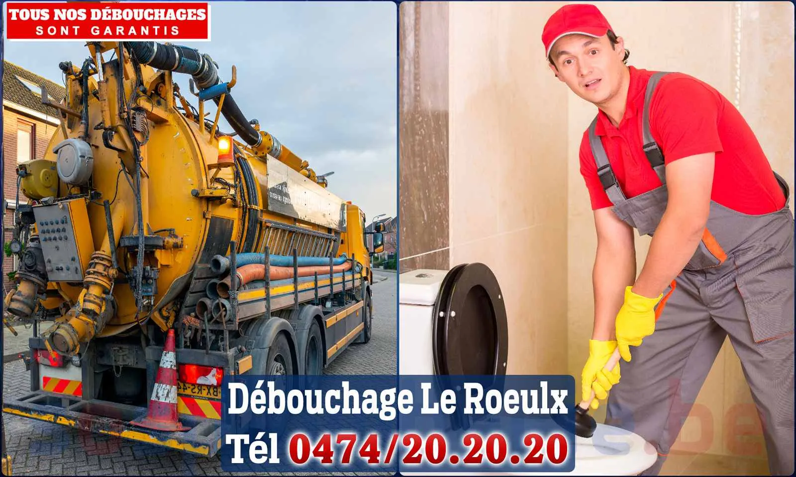 Débouchage canalisation Le Roeulx - SOS Plomberie