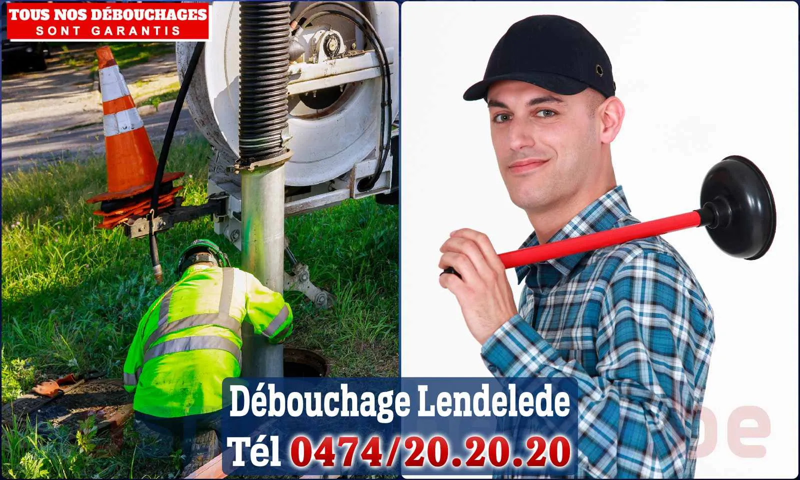 Débouchage canalisation Lendelede - SOS Plomberie