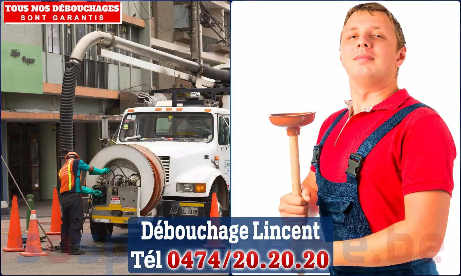 Débouchage canalisation Lincent - SOS Plomberie