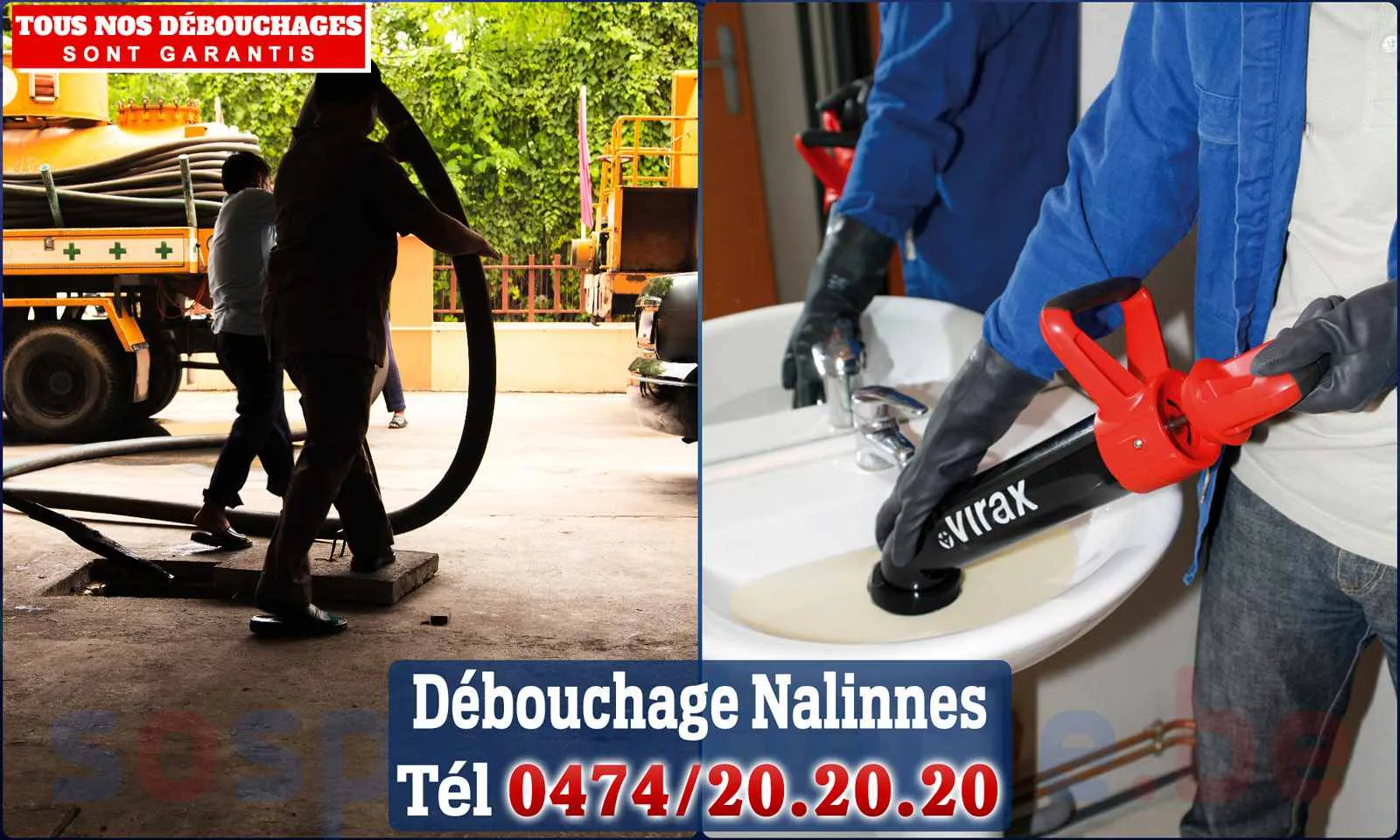 SOS Plomberie - Débouchage de canalisations {locationData.sectionName} en urgence