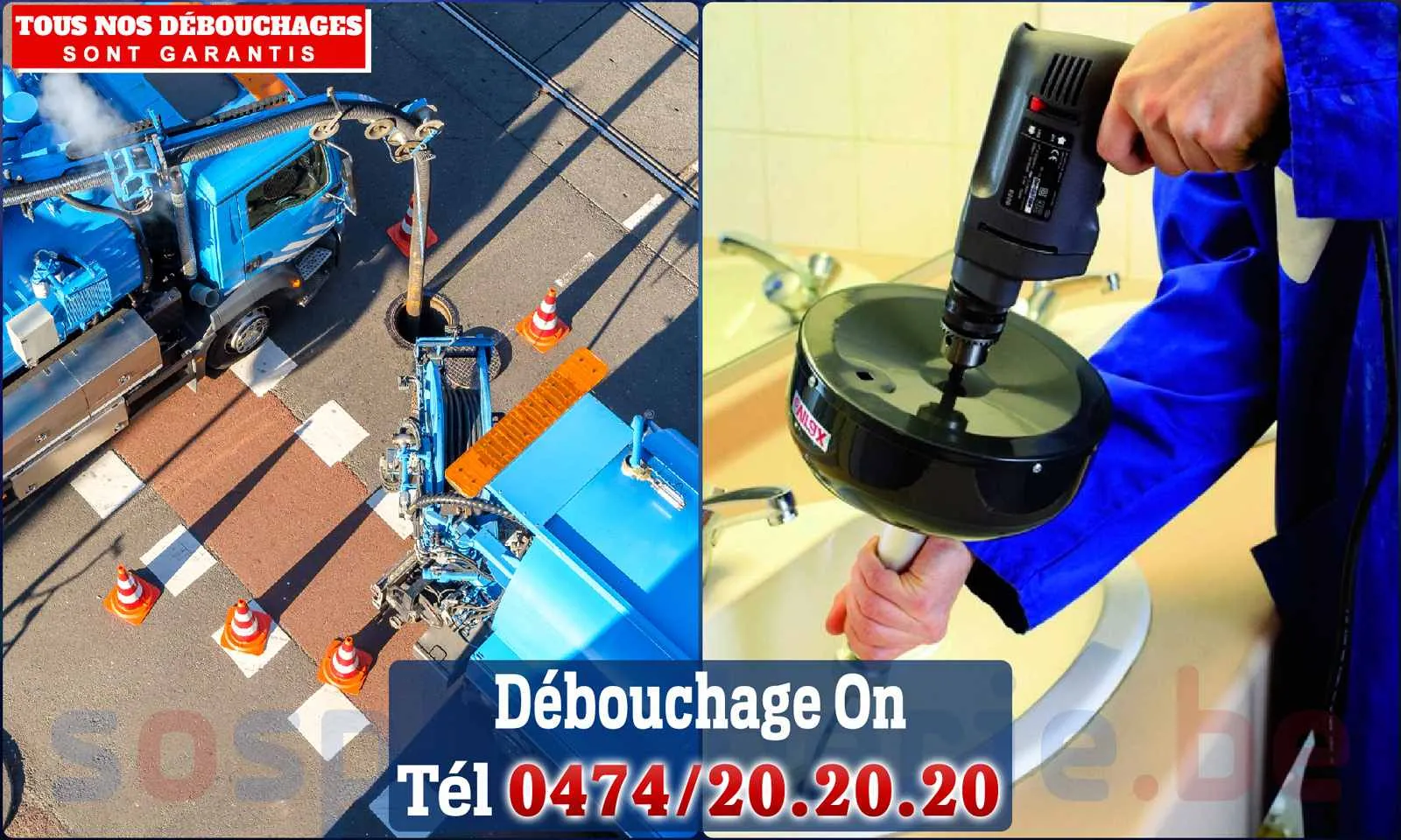 SOS Plomberie - Débouchage de canalisations {locationData.sectionName} en urgence