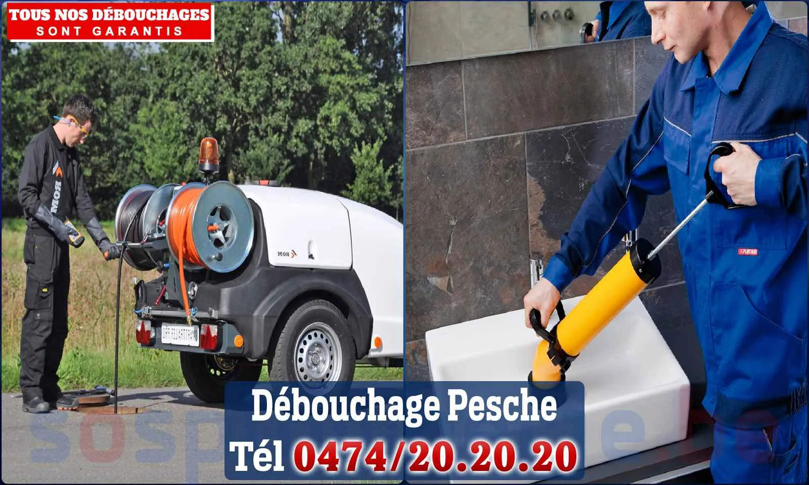 SOS Plomberie - Débouchage de canalisations {locationData.sectionName} en urgence