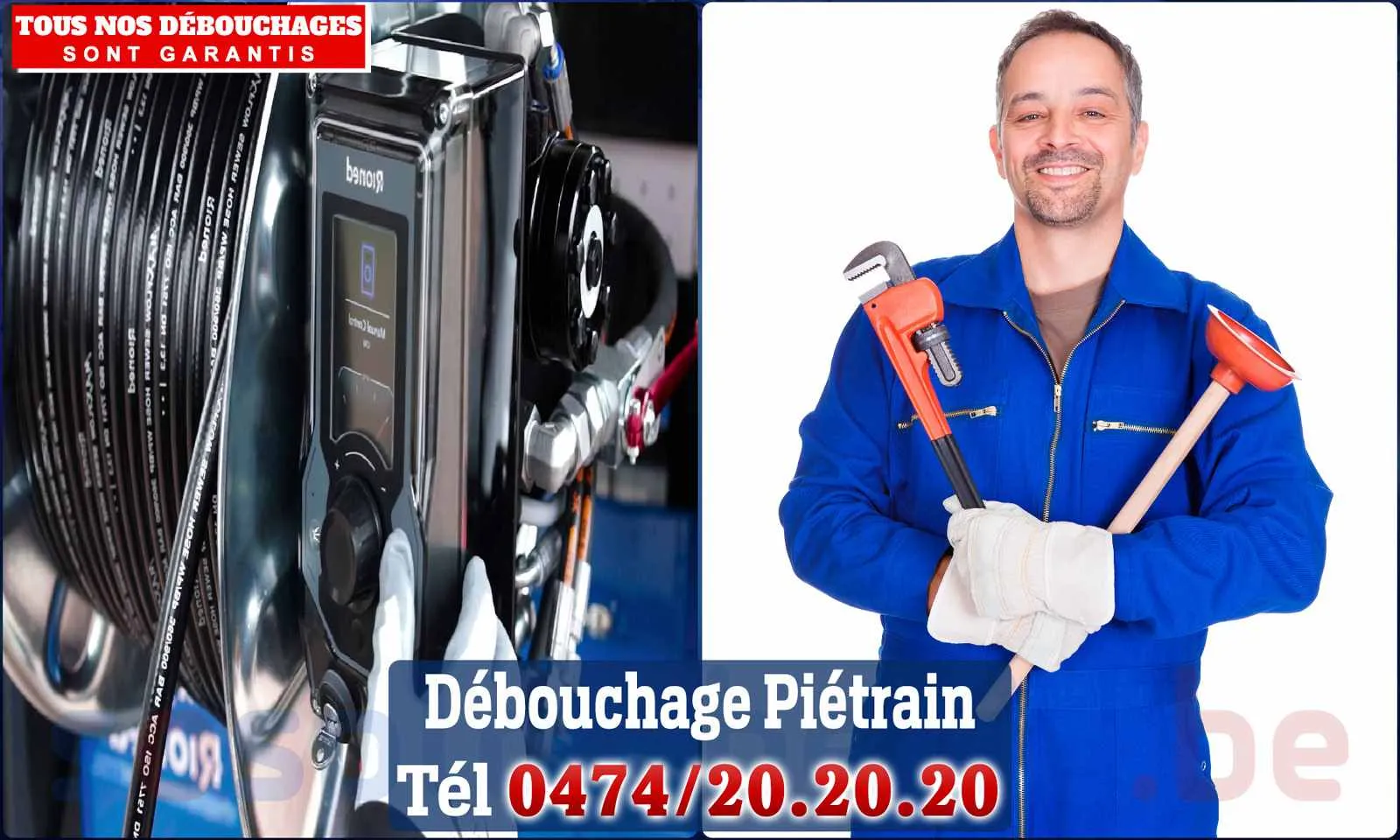 SOS Plomberie - Débouchage de canalisations {locationData.sectionName} en urgence