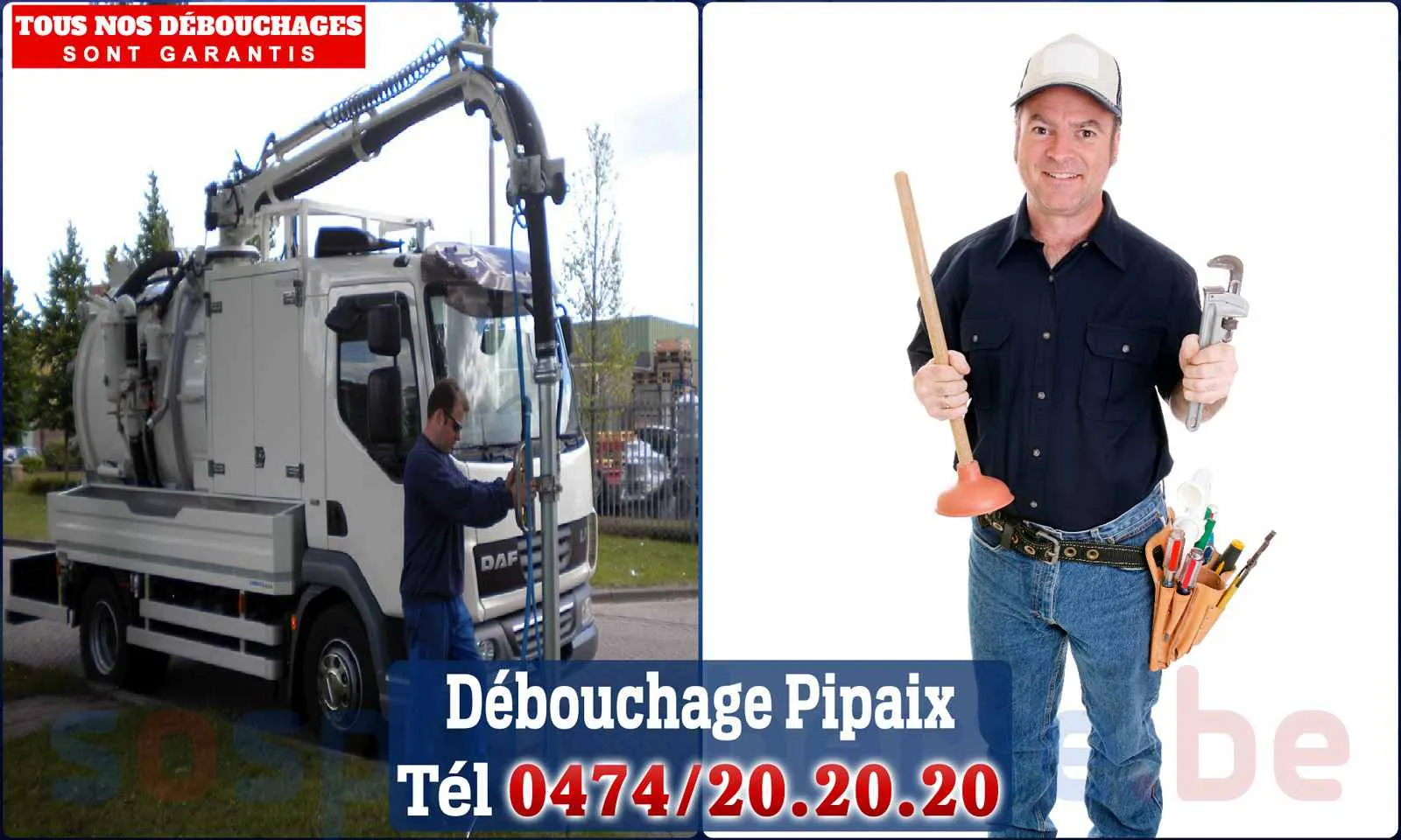 SOS Plomberie - Débouchage de canalisations {locationData.sectionName} en urgence