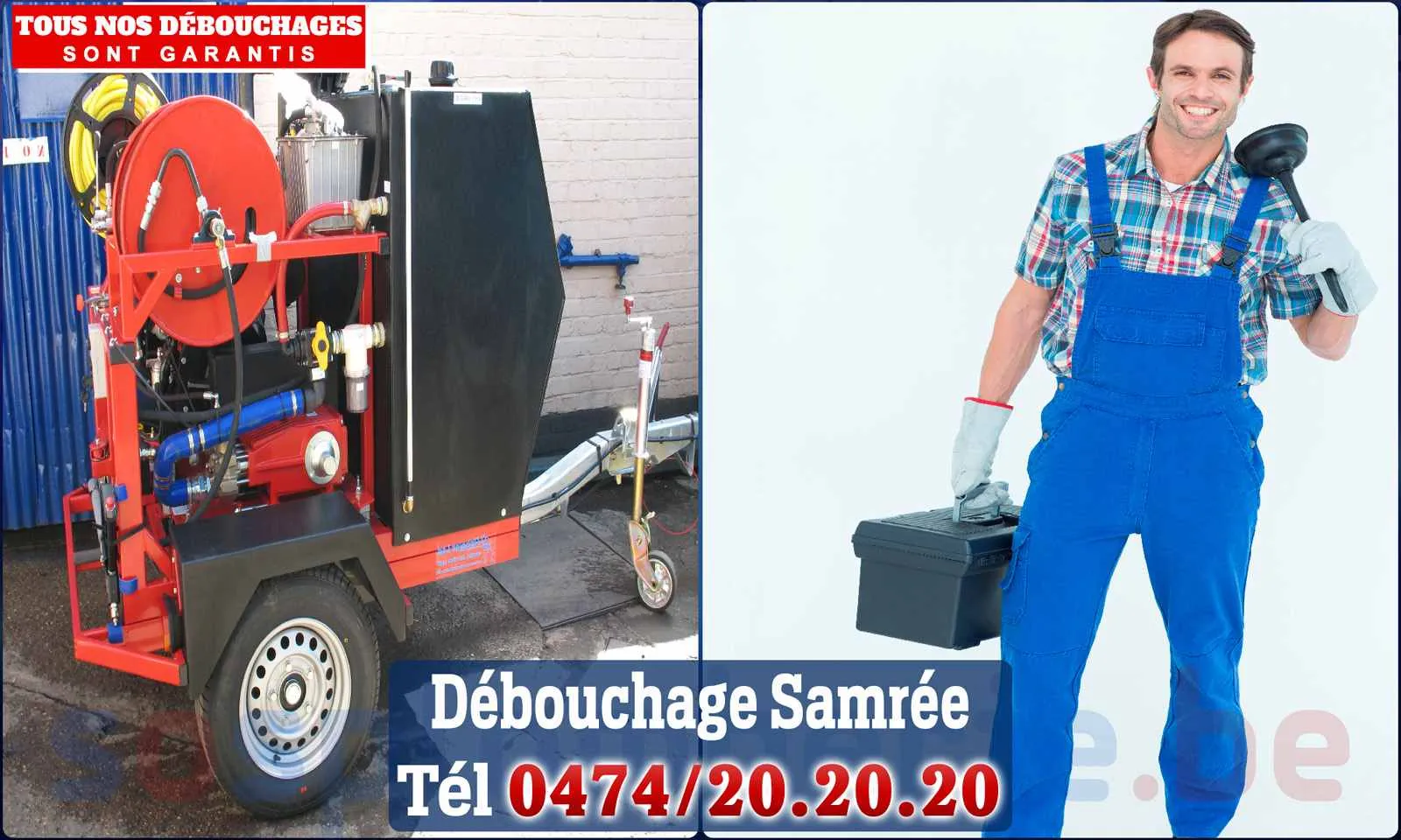 SOS Plomberie - Débouchage de canalisations {locationData.sectionName} en urgence