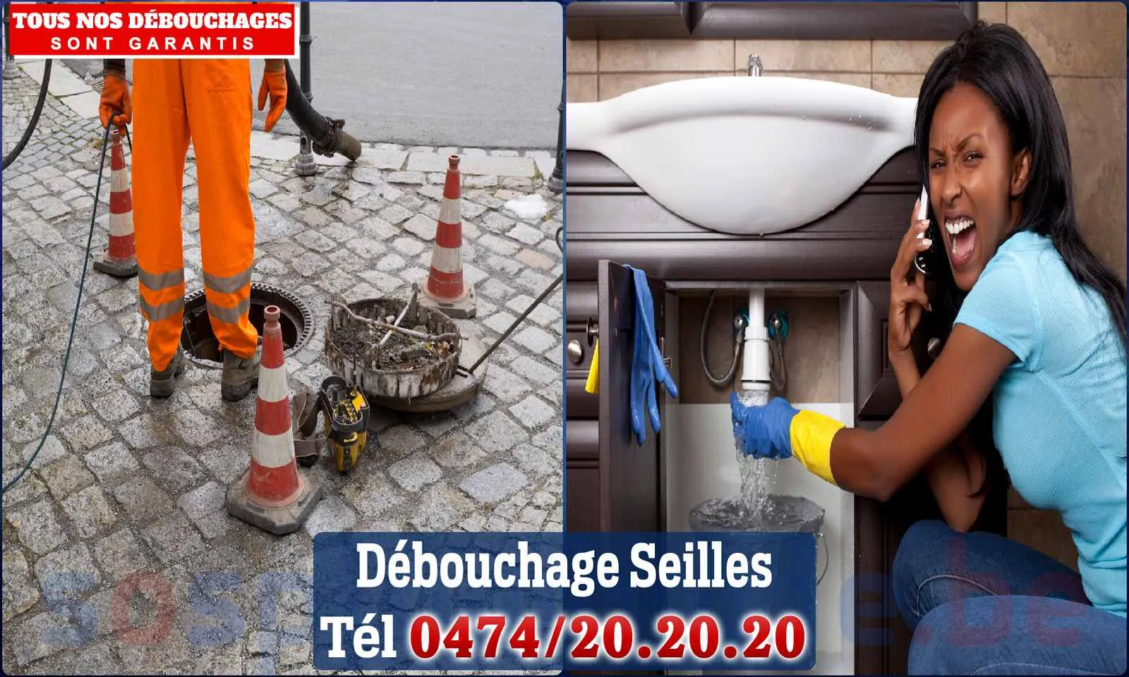 SOS Plomberie - Débouchage de canalisations {locationData.sectionName} en urgence