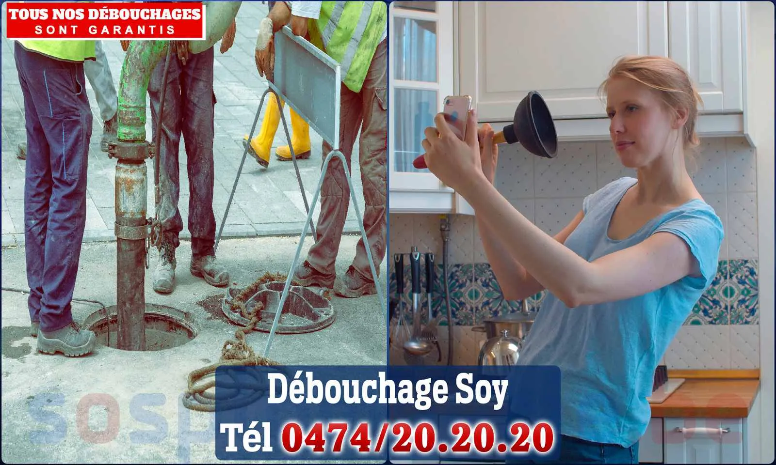 SOS Plomberie - Débouchage de canalisations {locationData.sectionName} en urgence