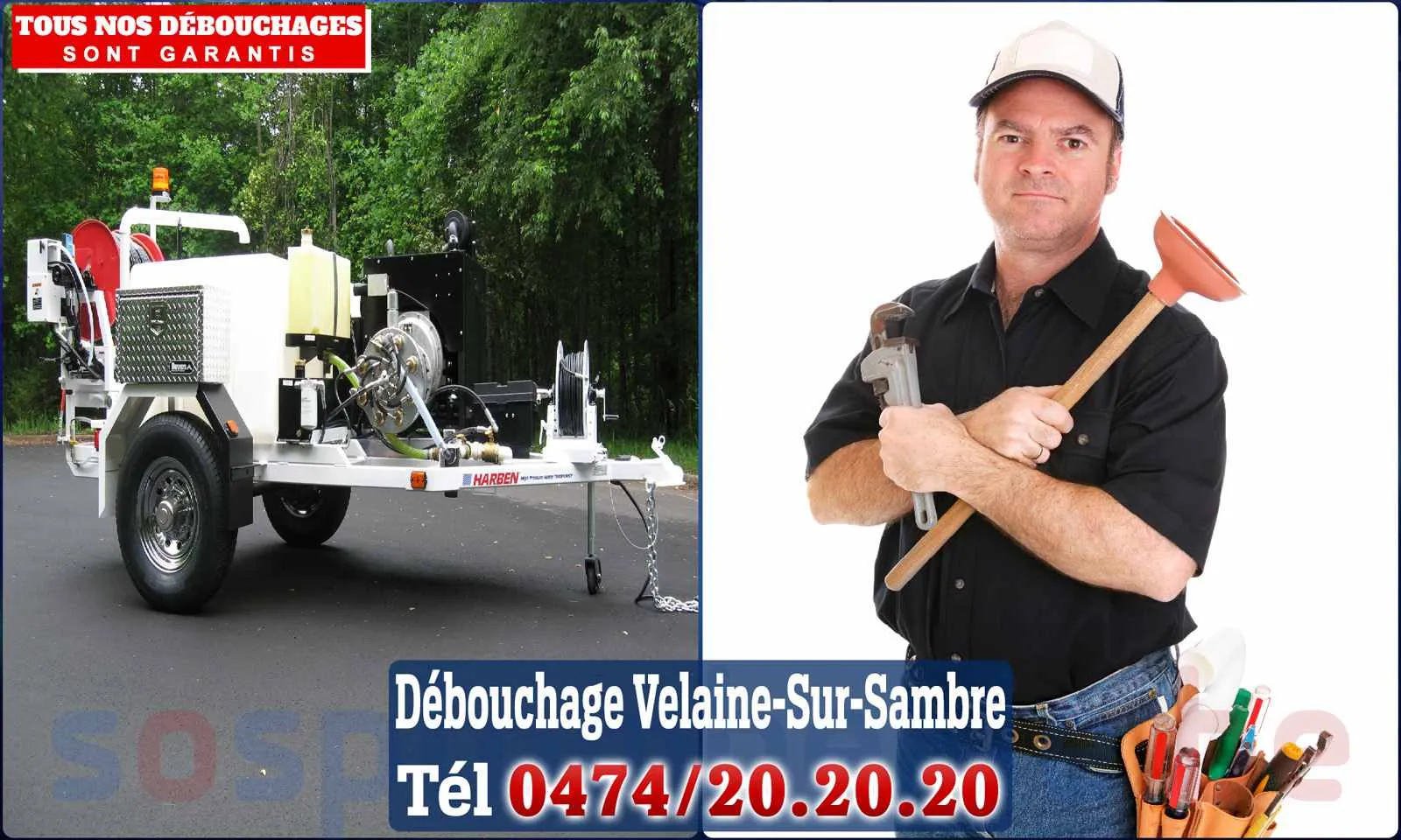 SOS Plomberie - Débouchage de canalisations {locationData.sectionName} en urgence