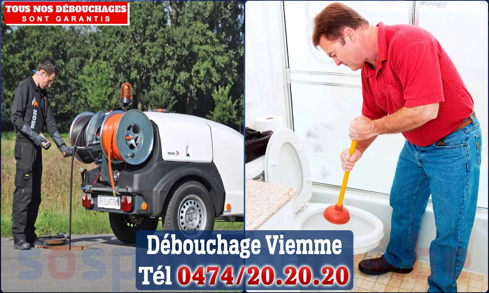 SOS Plomberie - Débouchage de canalisations {locationData.sectionName} en urgence