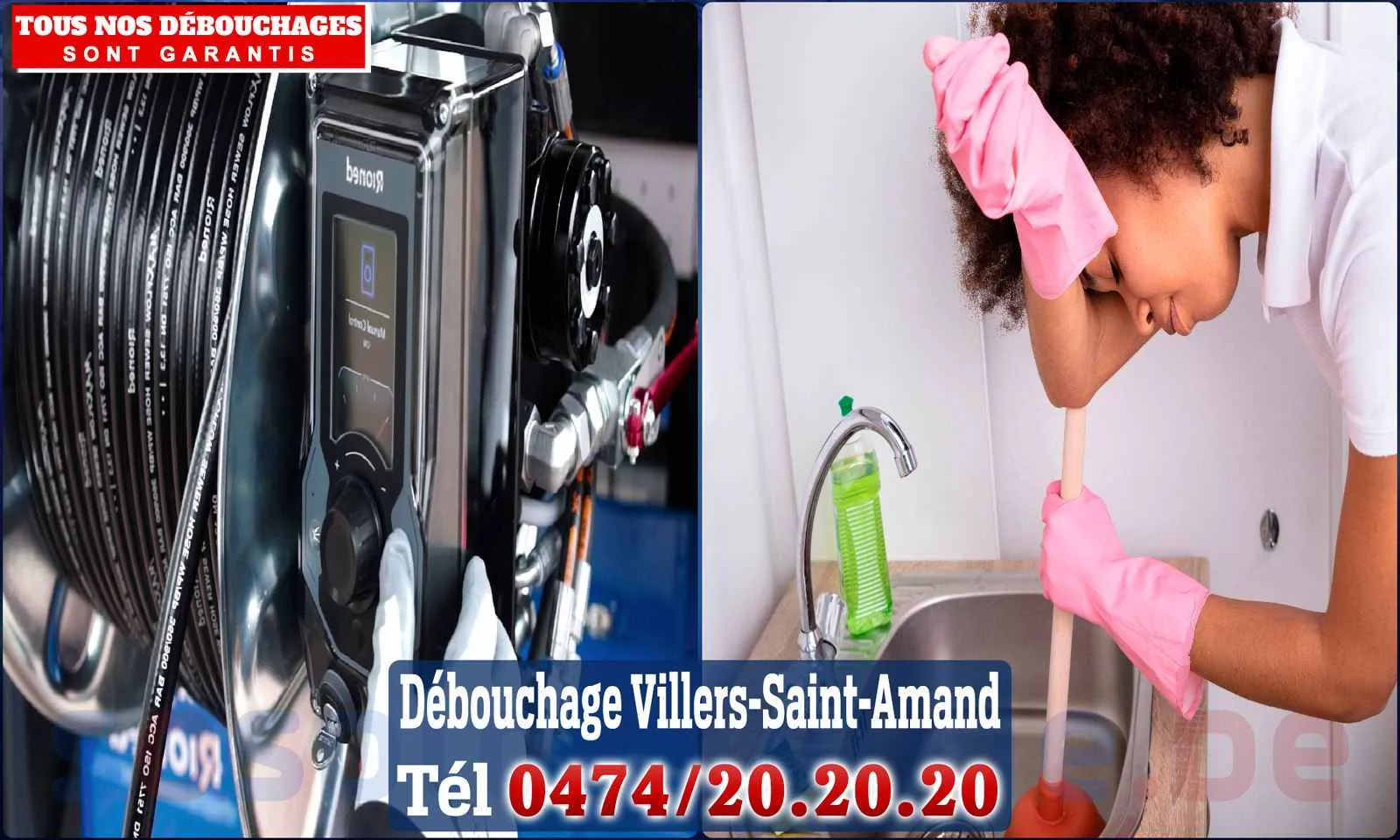 SOS Plomberie - Débouchage de canalisations {locationData.sectionName} en urgence