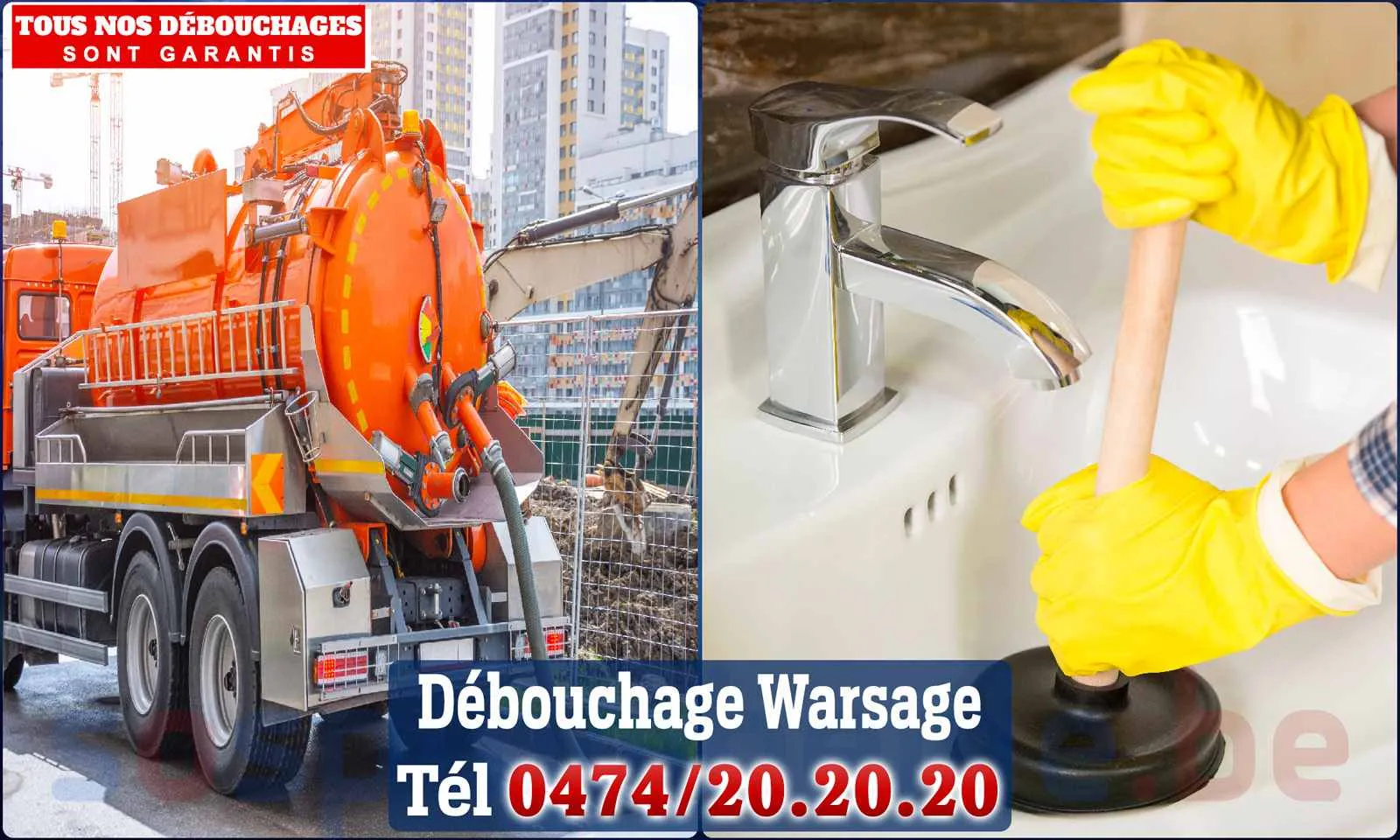 SOS Plomberie - Débouchage de canalisations {locationData.sectionName} en urgence