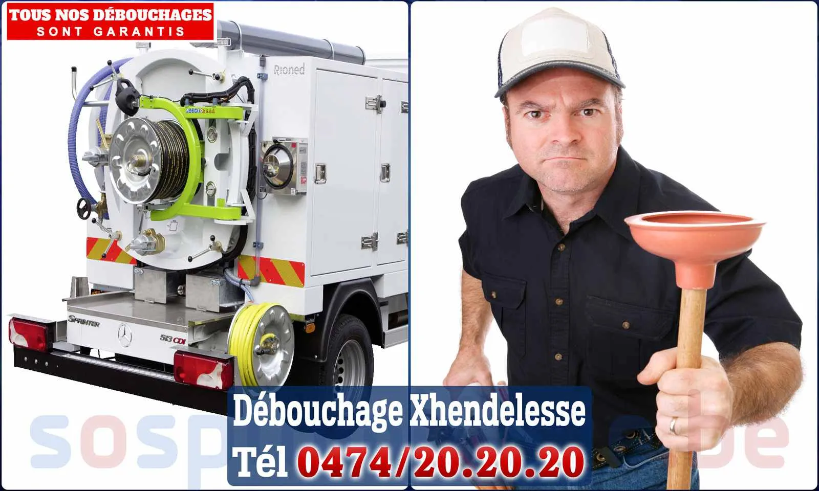 SOS Plomberie - Débouchage de canalisations {locationData.sectionName} en urgence