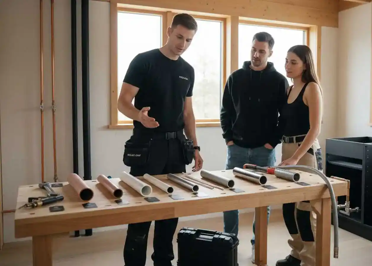 7 types de matériaux plomberie à connaître pour vos travaux