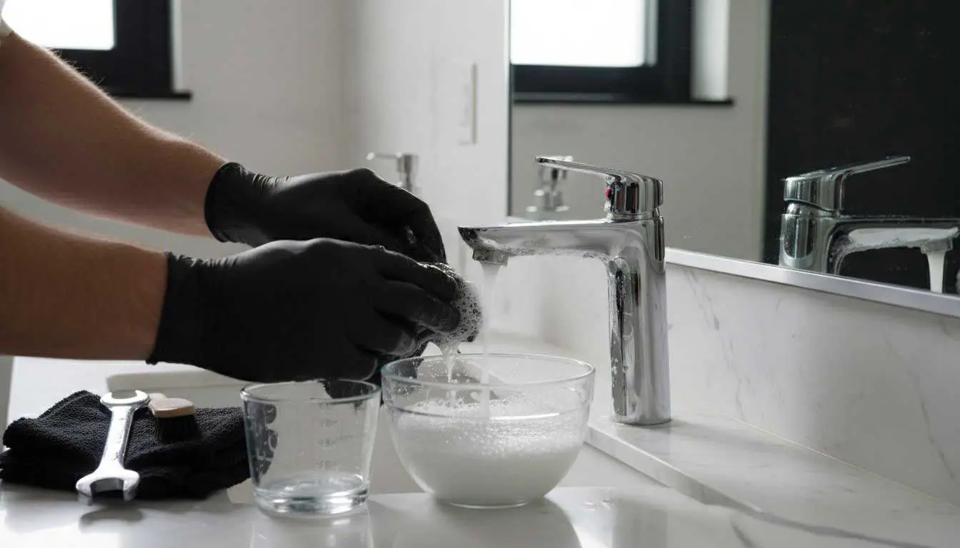 détartrage robinet calcaire