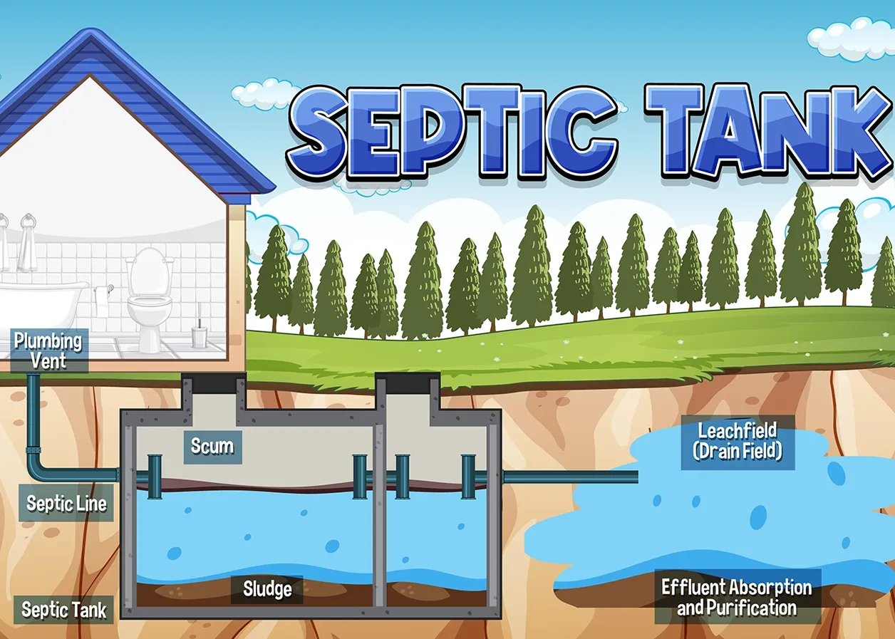 Le bon fonctionnement de fosse septique