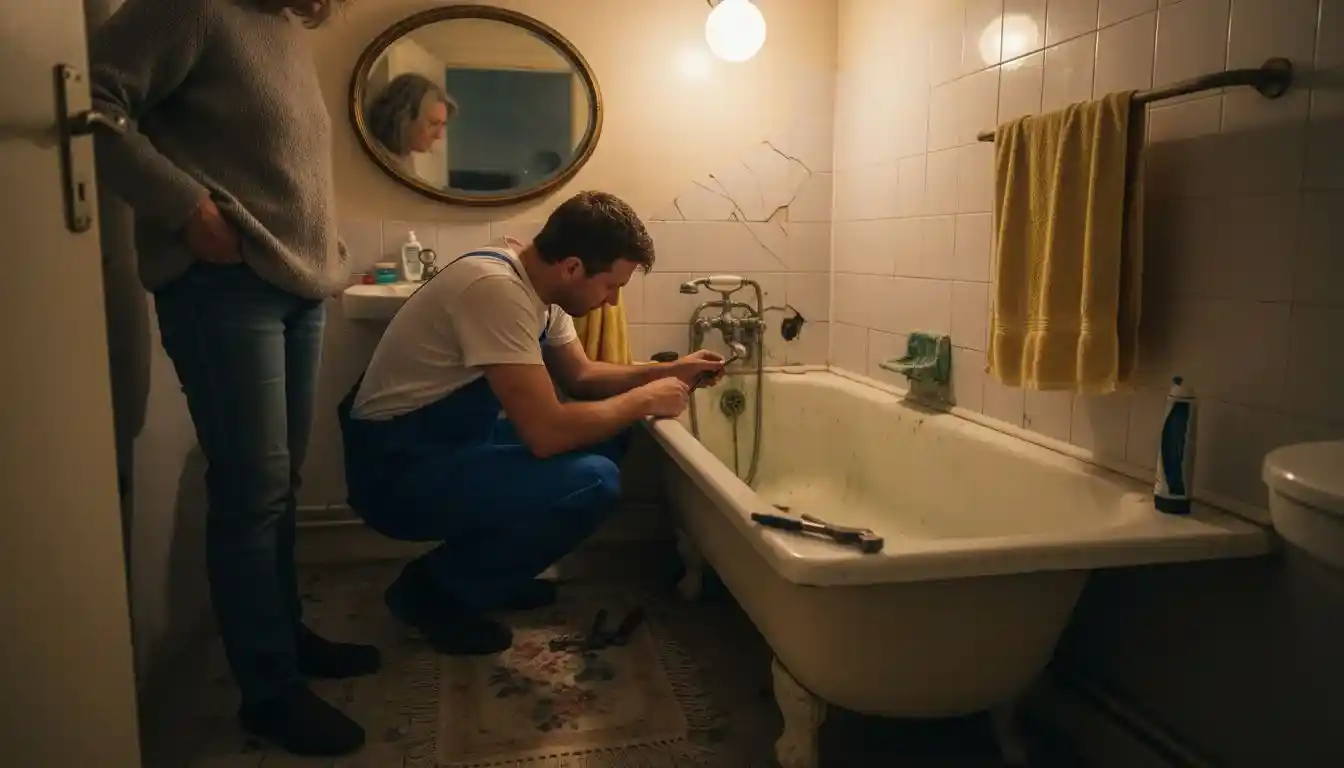 Faire un état des lieux de la plomberie dans la salle de bain