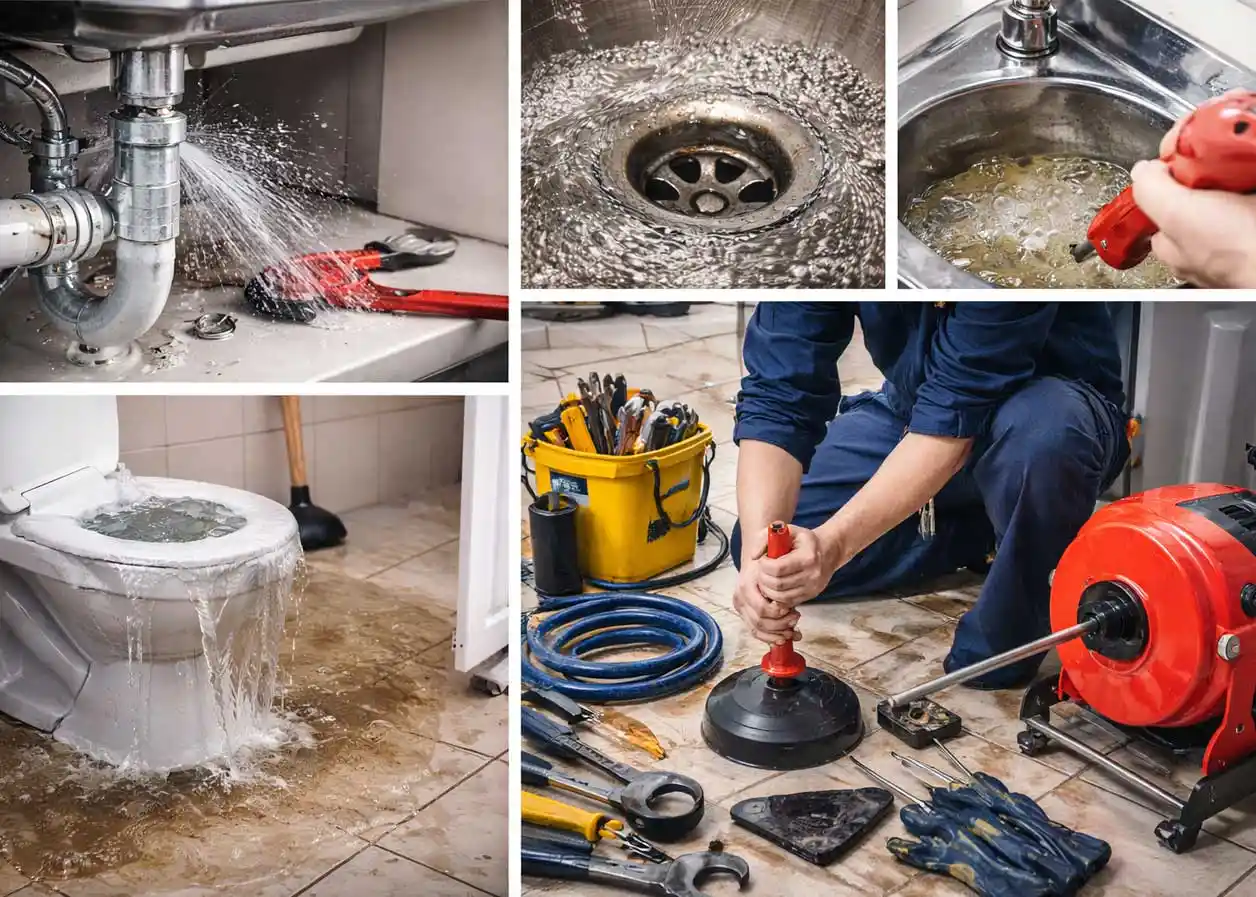 Fuites et canalisations bouchées : solutions rapides en urgence