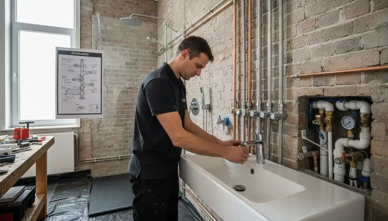 installation salle de bain