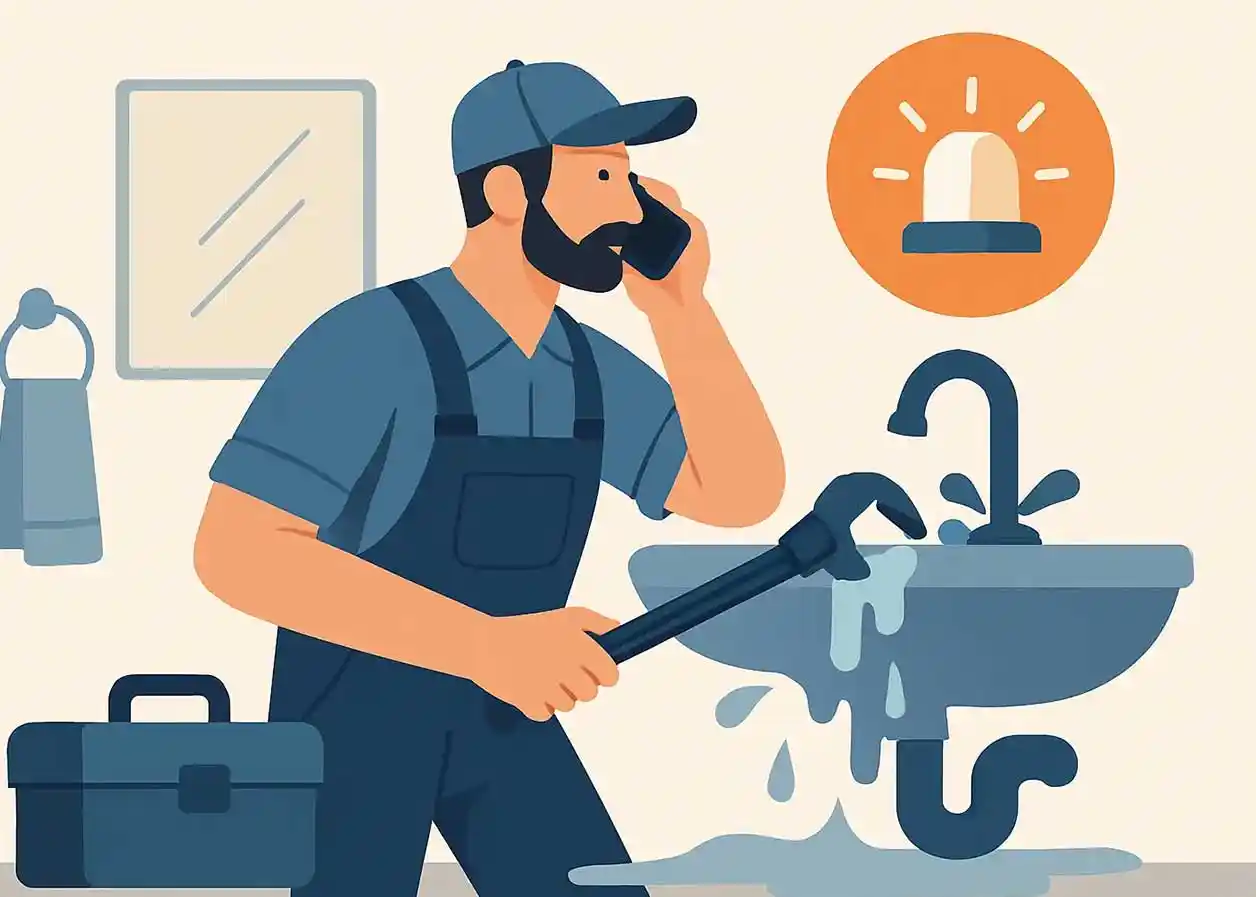 Plombier urgence 24/7: que faire, tout de suite