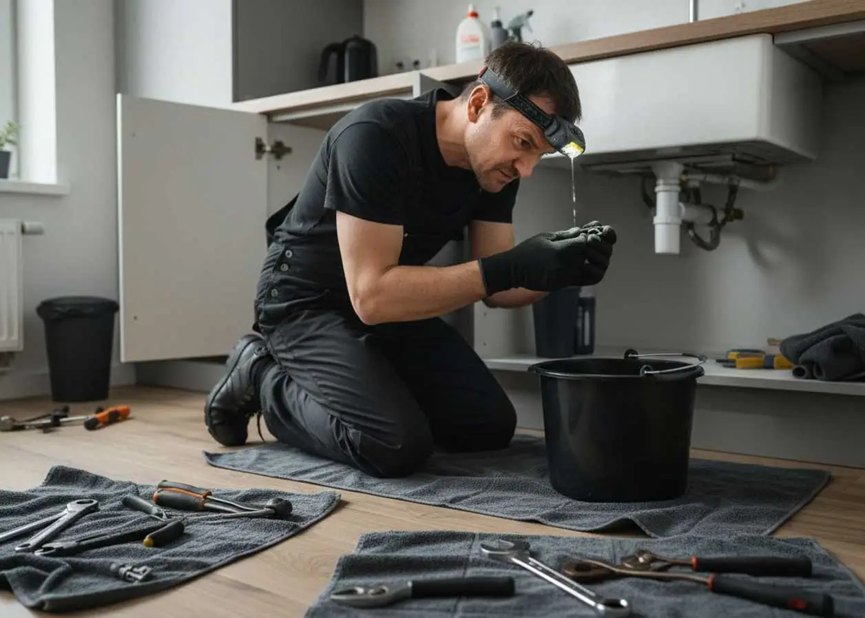 Réparer fuite sous lavabo guide complet