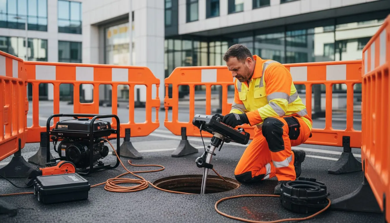 vidéo-inspection canalisation chantier