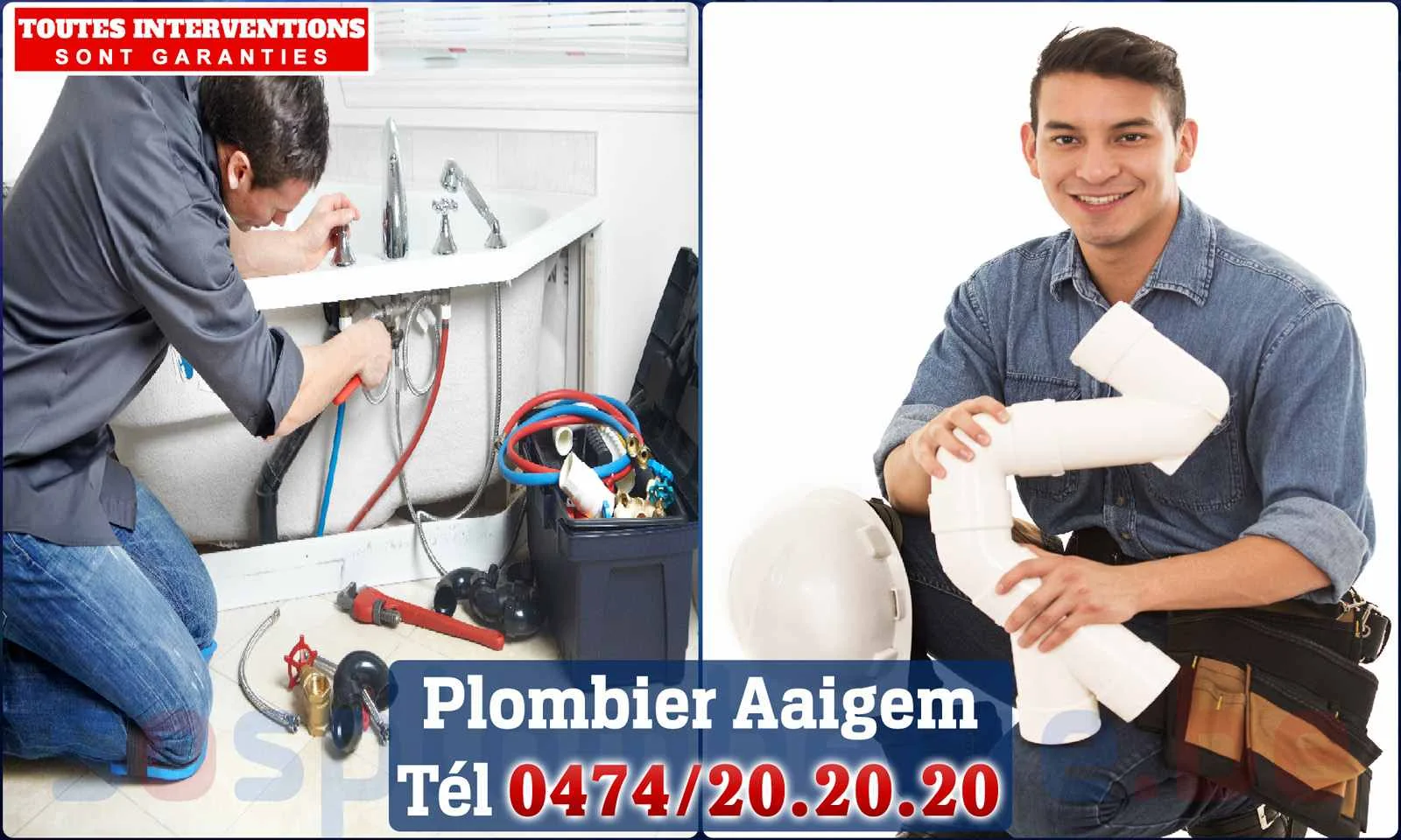 SOS Plomberie - Plombier Aaigem pour installation et
                    réparation