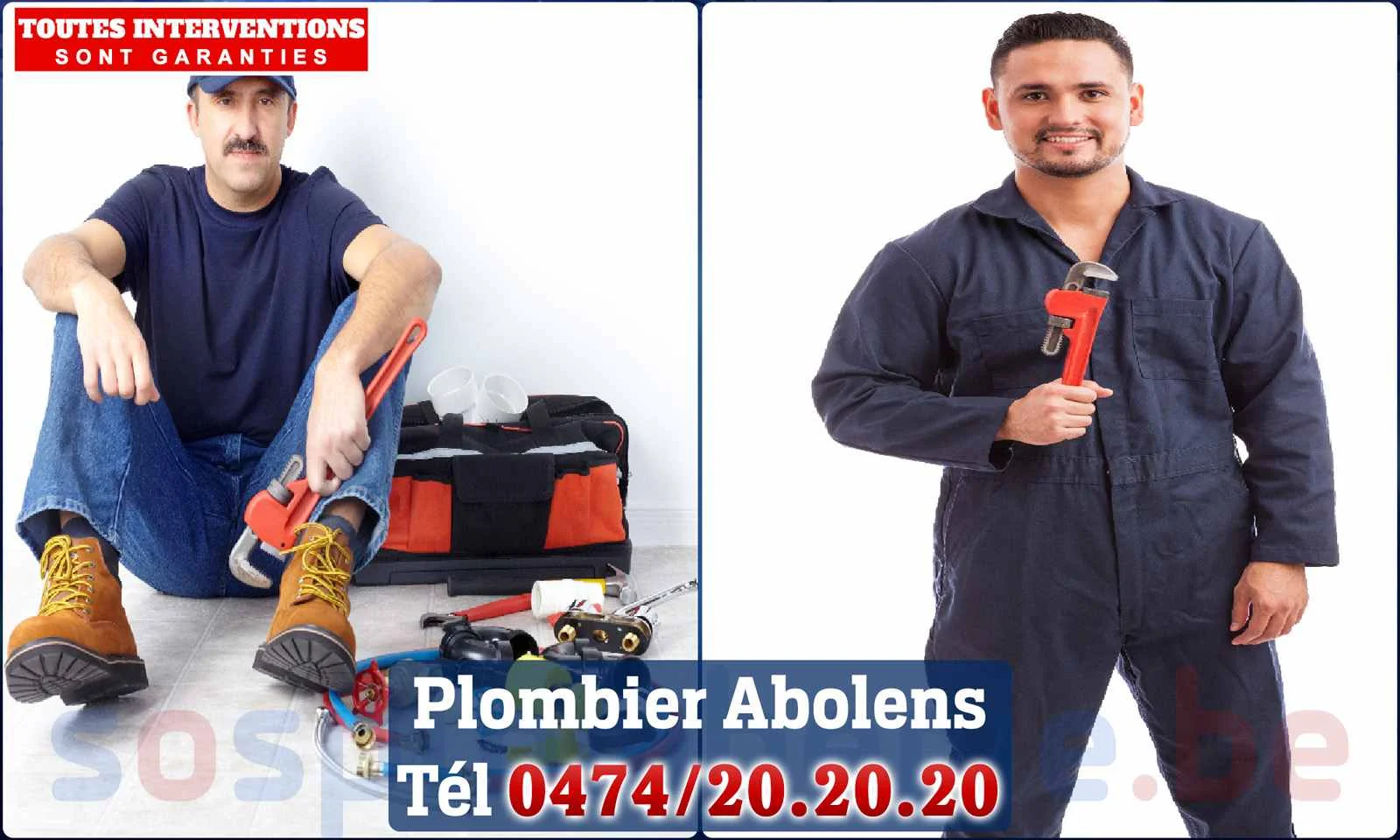 SOS Plomberie - Plombier Abolens pour installation et
                    réparation