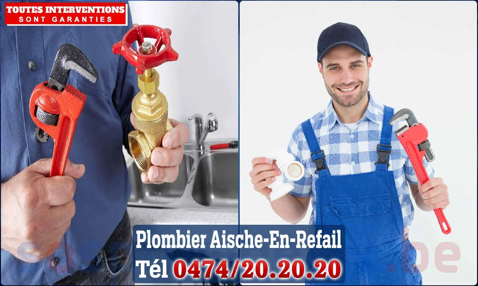 SOS Plomberie - Plombier Aische-en-Refail pour installation et
                    réparation