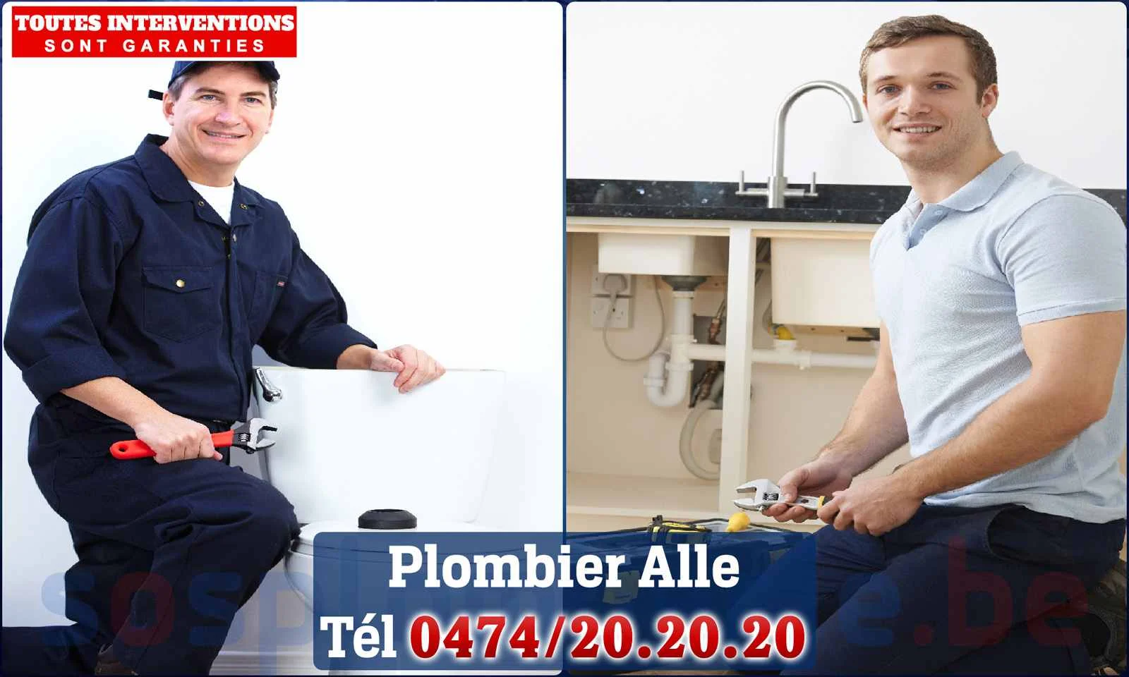 SOS Plomberie - Plombier Alle pour installation et
                    réparation