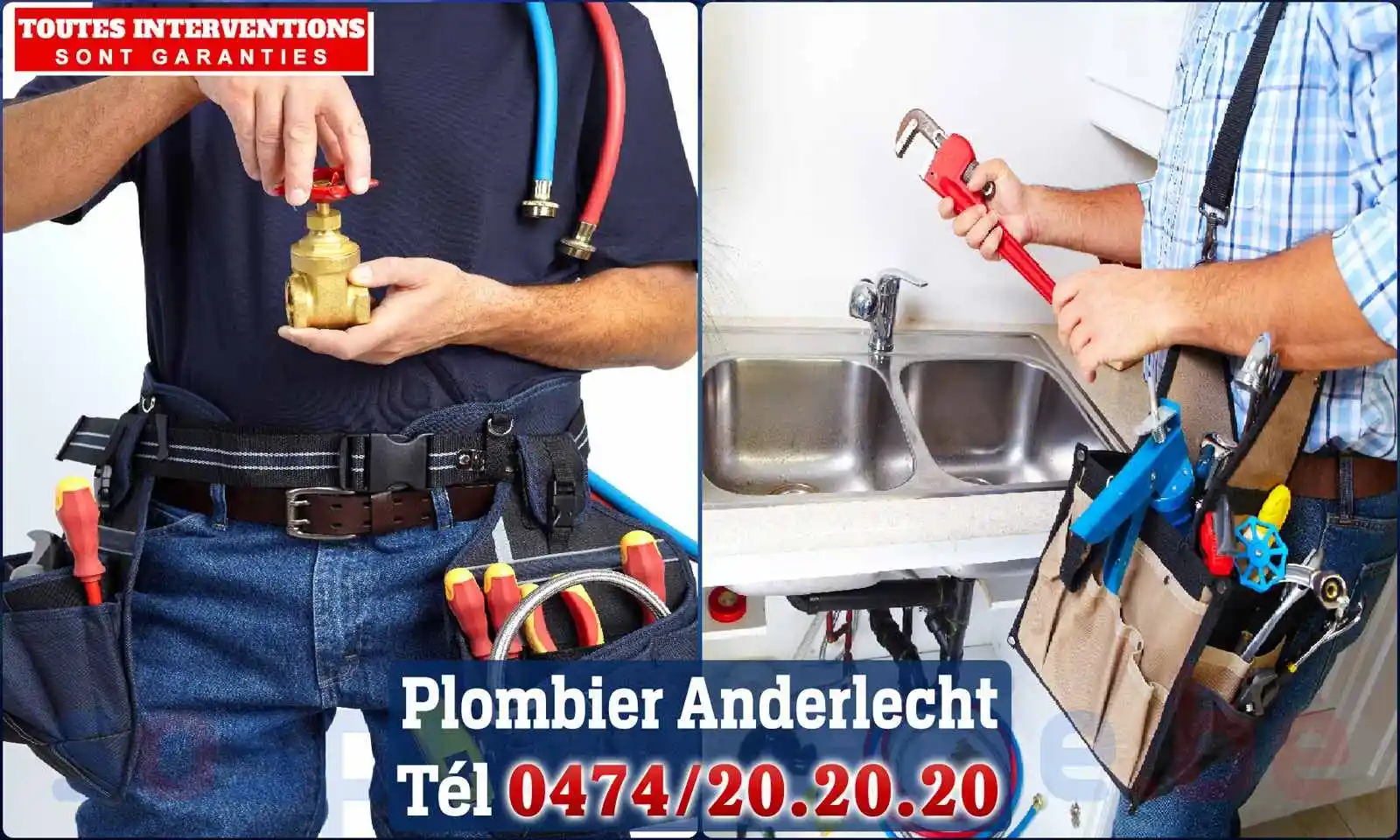 SOS Plomberie - Plombier Anderlecht pour installation et réparation