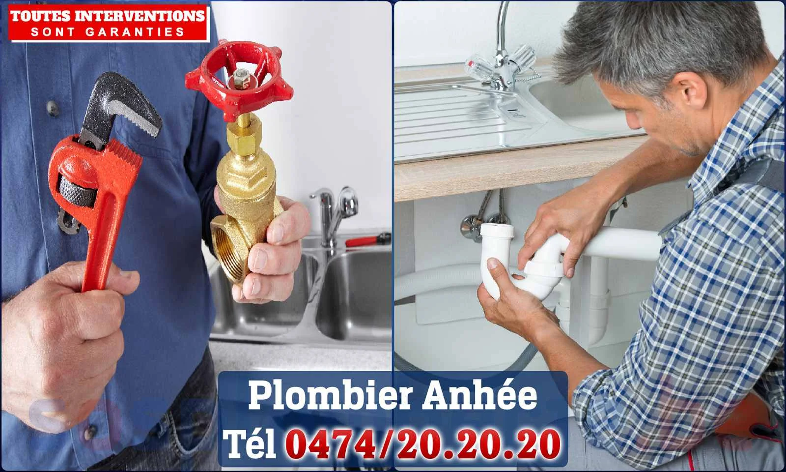 SOS Plomberie - Plombier Anhée pour installation et réparation