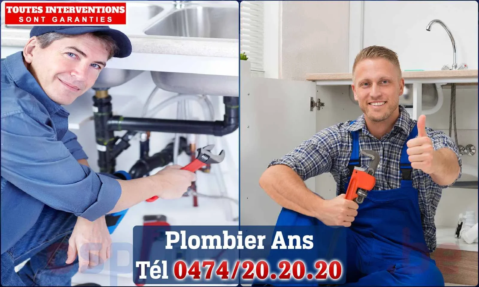 SOS Plomberie - Plombier Ans pour installation et réparation