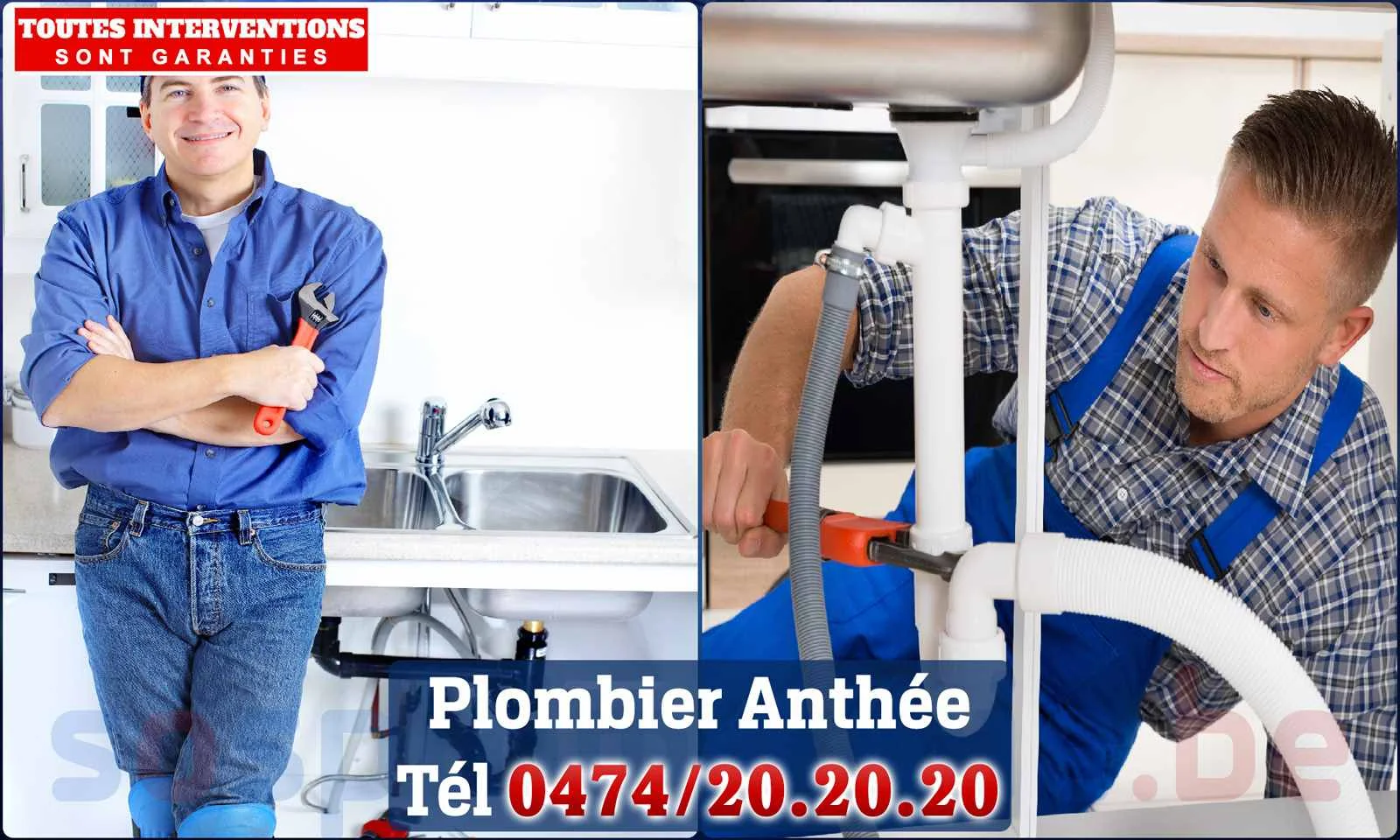 SOS Plomberie - Plombier Anthée pour installation et
                    réparation