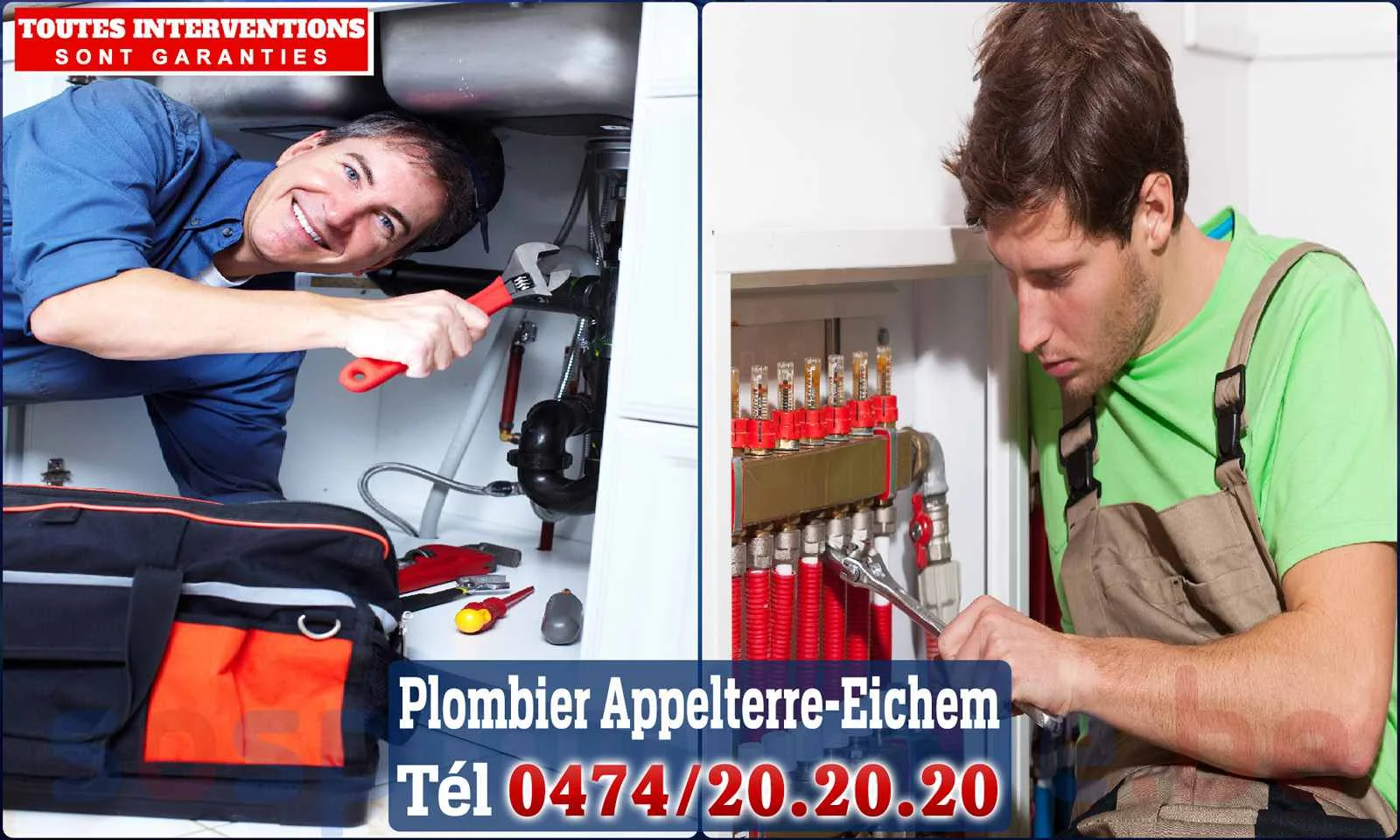 SOS Plomberie - Plombier Appelterre-Eichem pour installation et
                    réparation