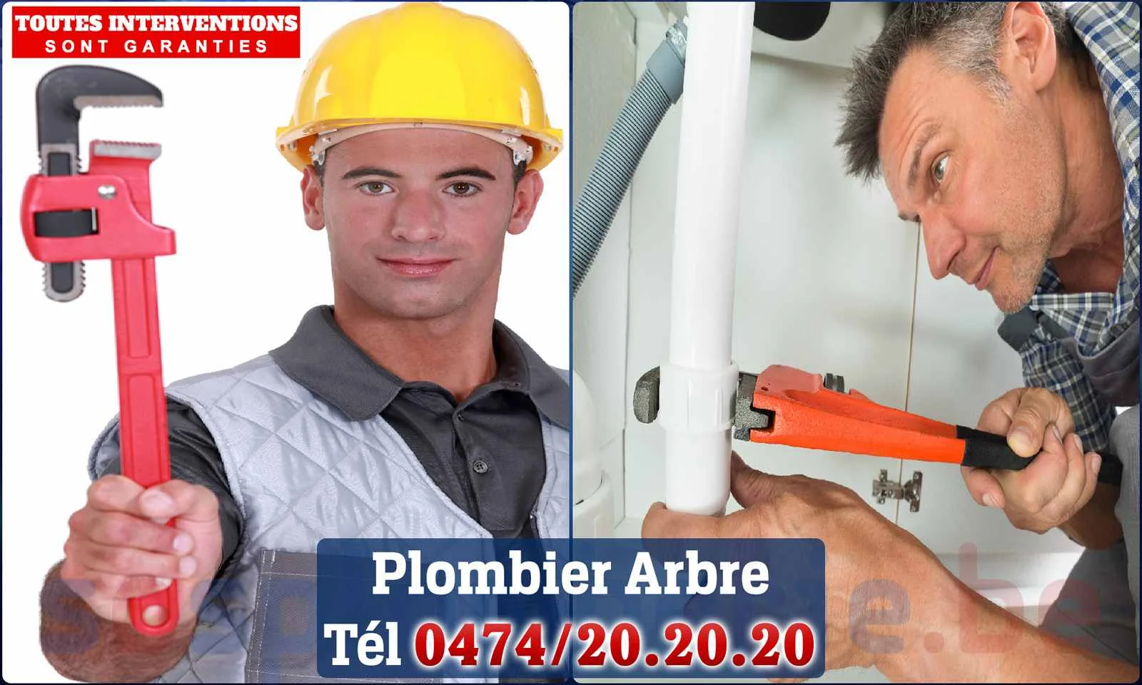 SOS Plomberie - Plombier Arbre pour installation et
                    réparation