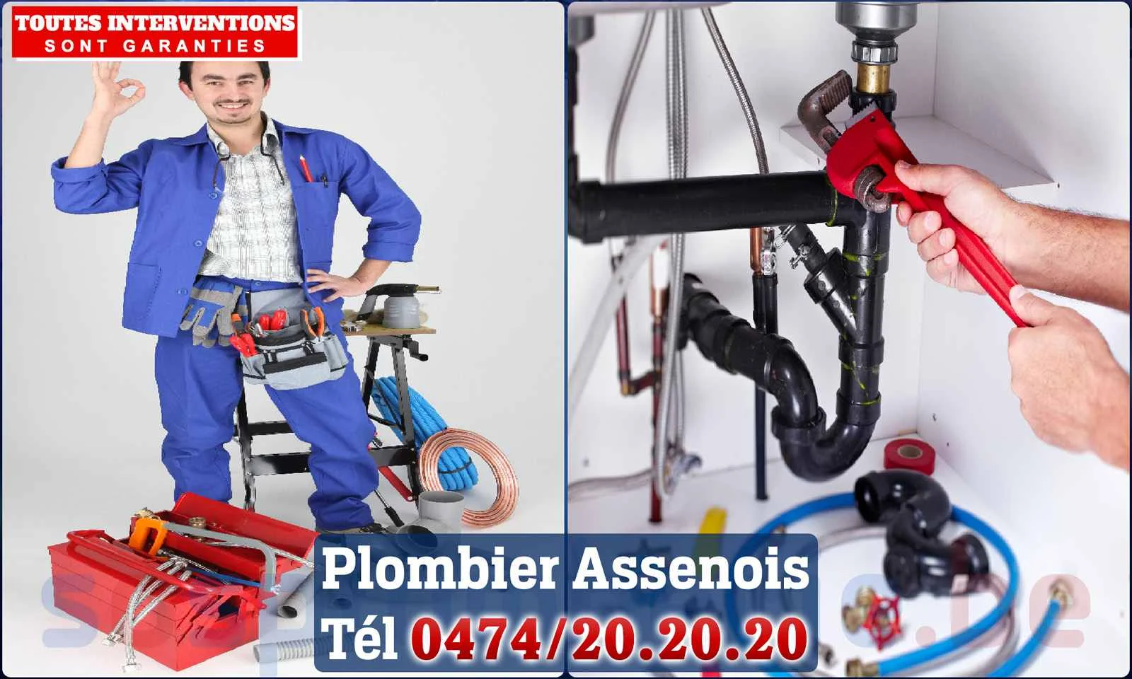 SOS Plomberie - Plombier Assenois pour installation et
                    réparation