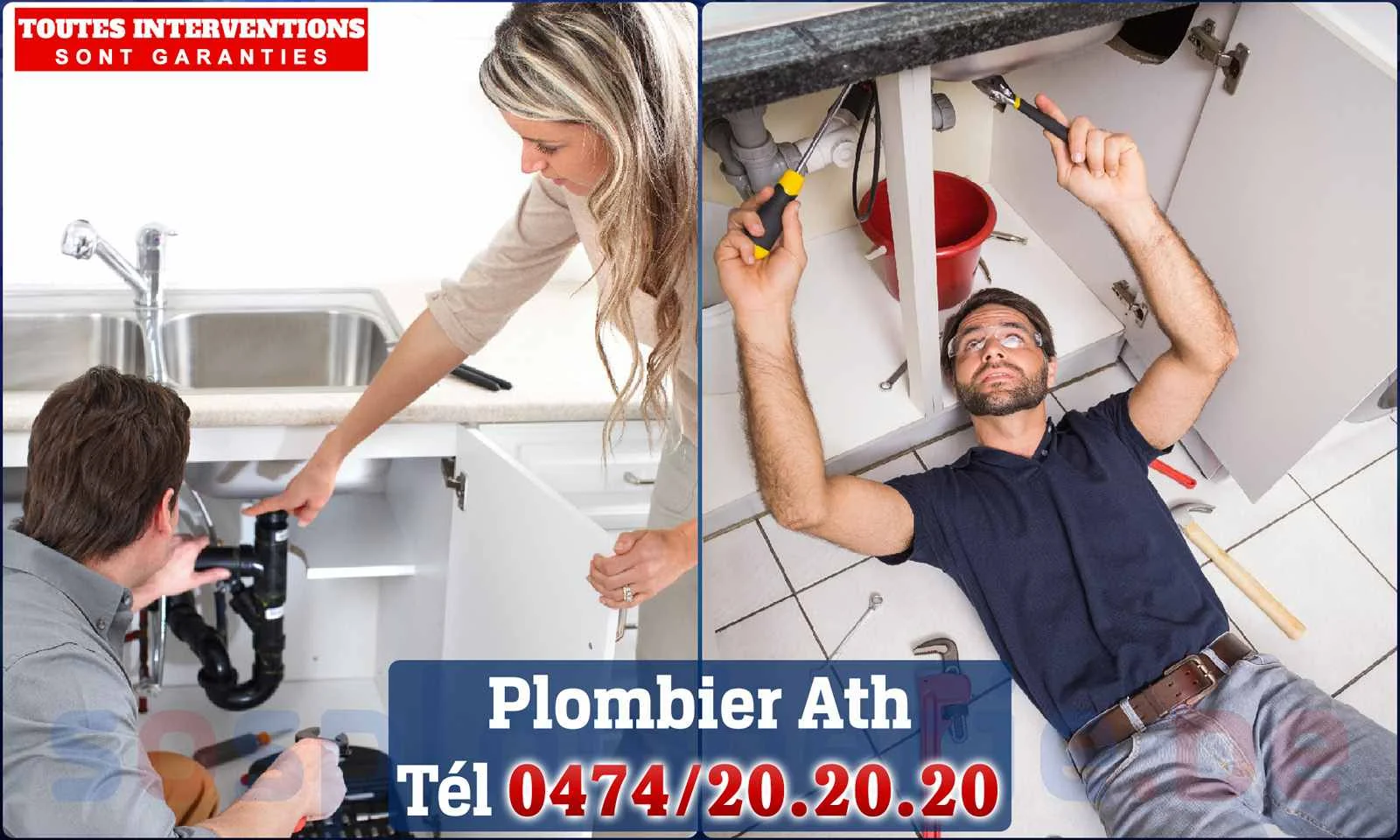 SOS Plomberie - Plombier Ath pour installation et réparation