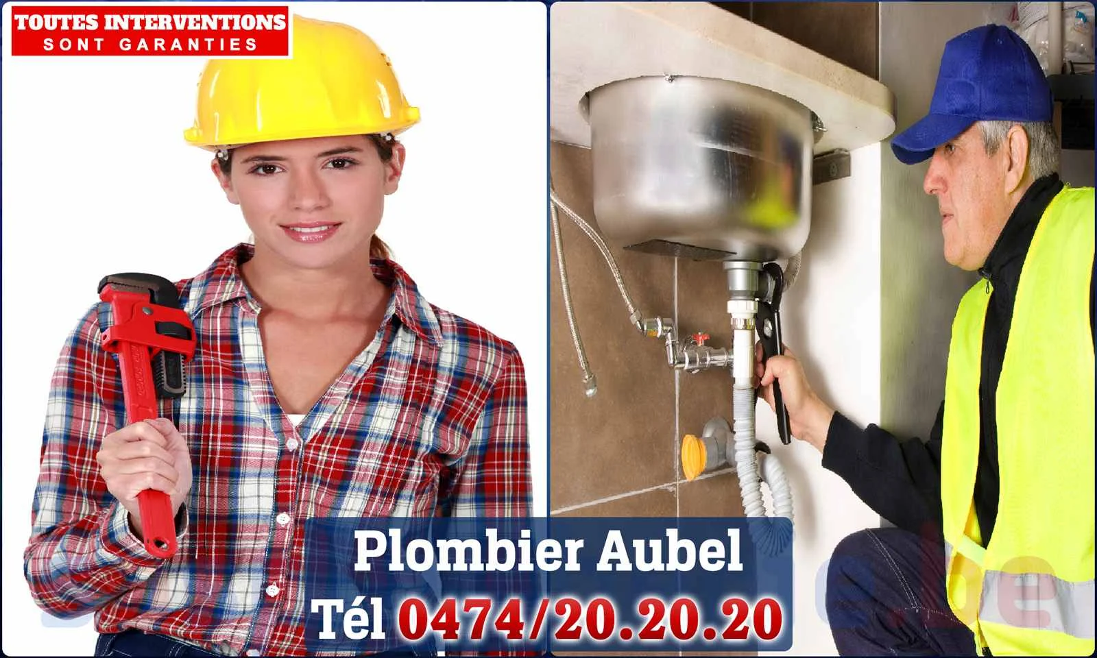 SOS Plomberie - Plombier Aubel pour installation et réparation