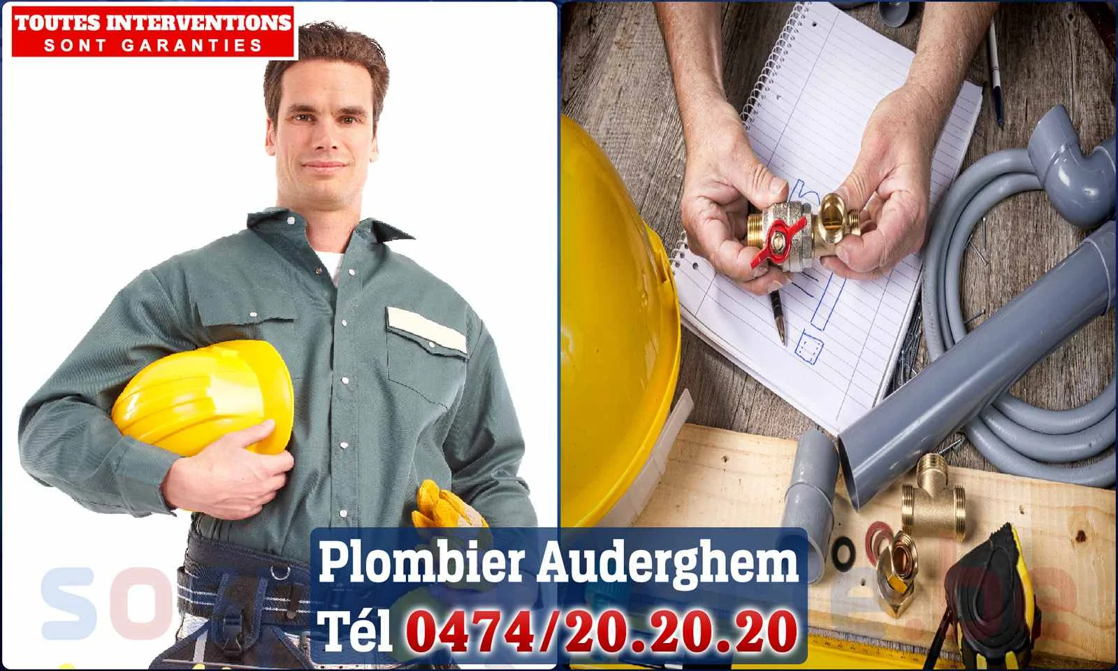 SOS Plomberie - Plombier Auderghem pour installation et réparation