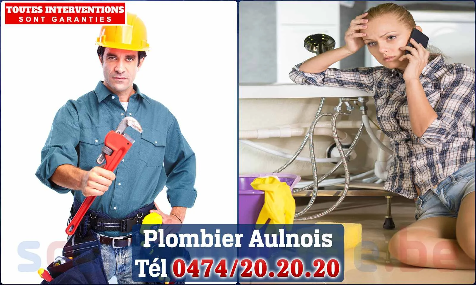 SOS Plomberie - Plombier Aulnois pour installation et
                    réparation