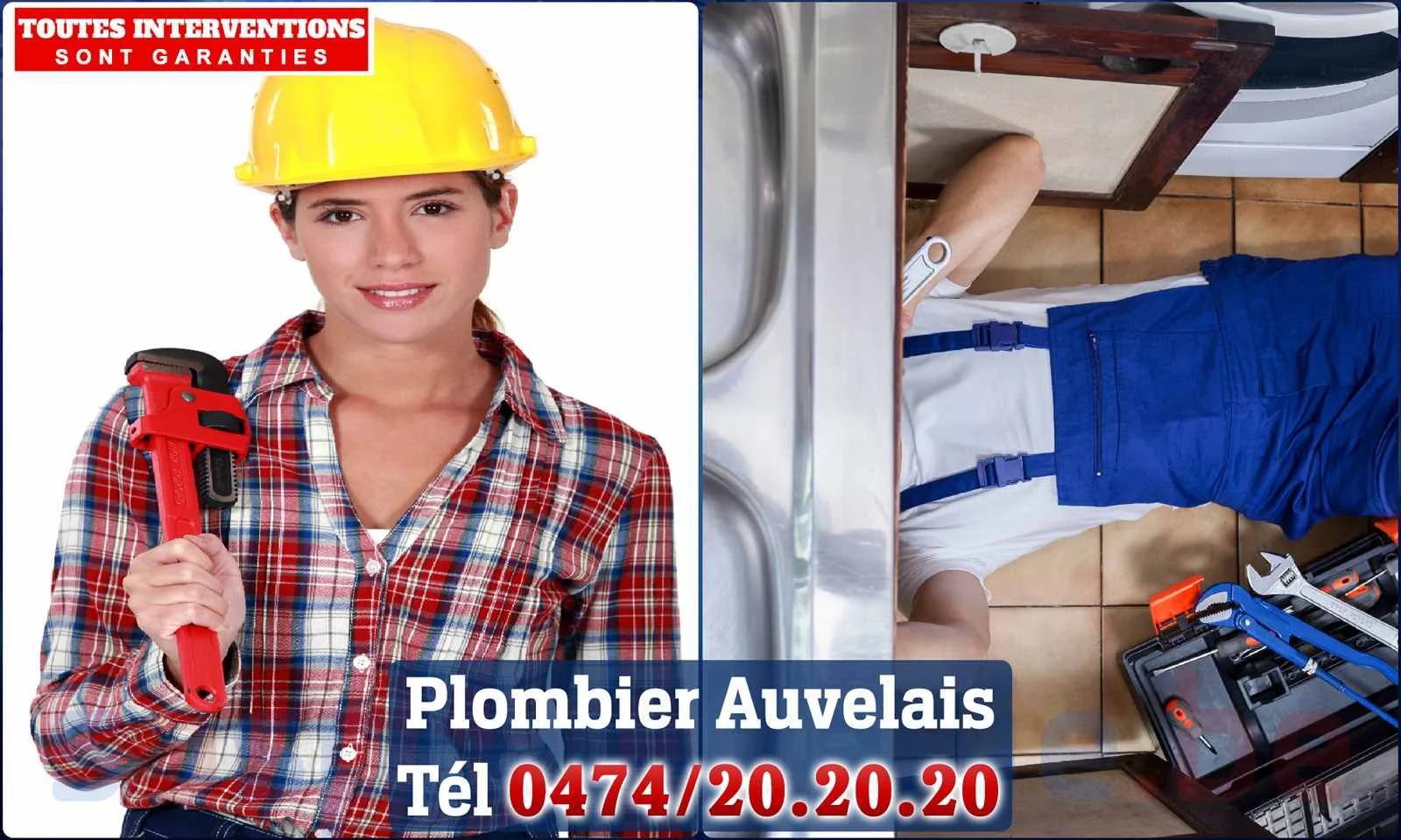 SOS Plomberie - Plombier Auvelais pour installation et
                    réparation